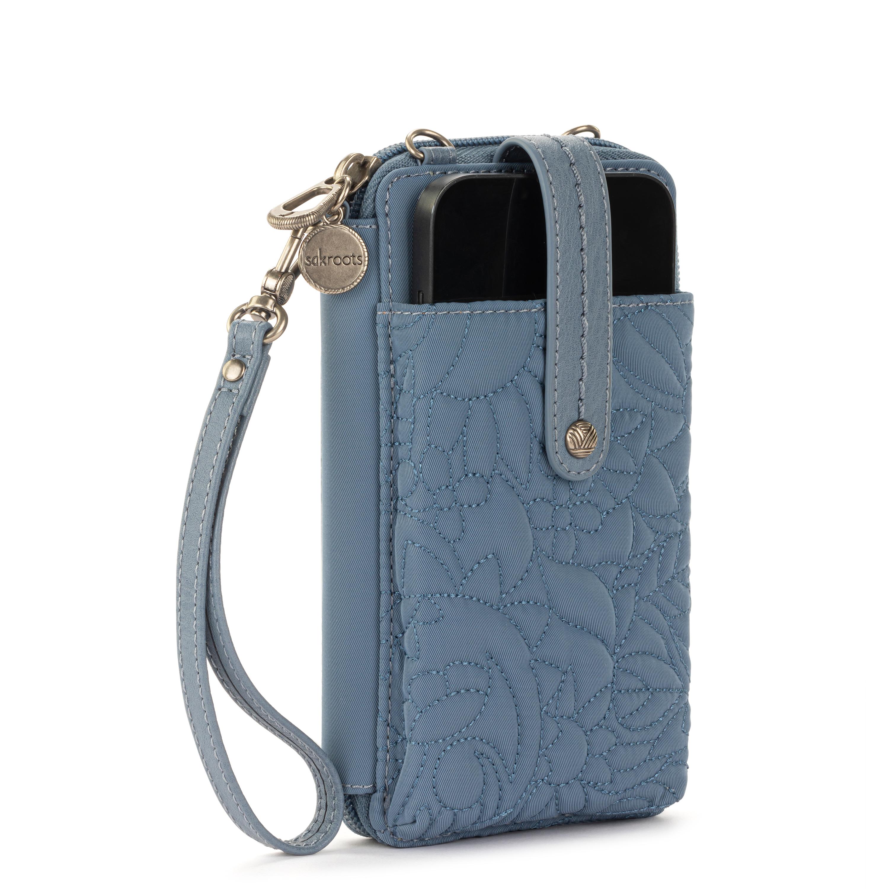Salinas Smartphone Wallet - Eco-Friendly Twill Fabric with Maritime Spirit Design, Quilted Desert Style - Perfect for Travel, Work, and Everyday Use