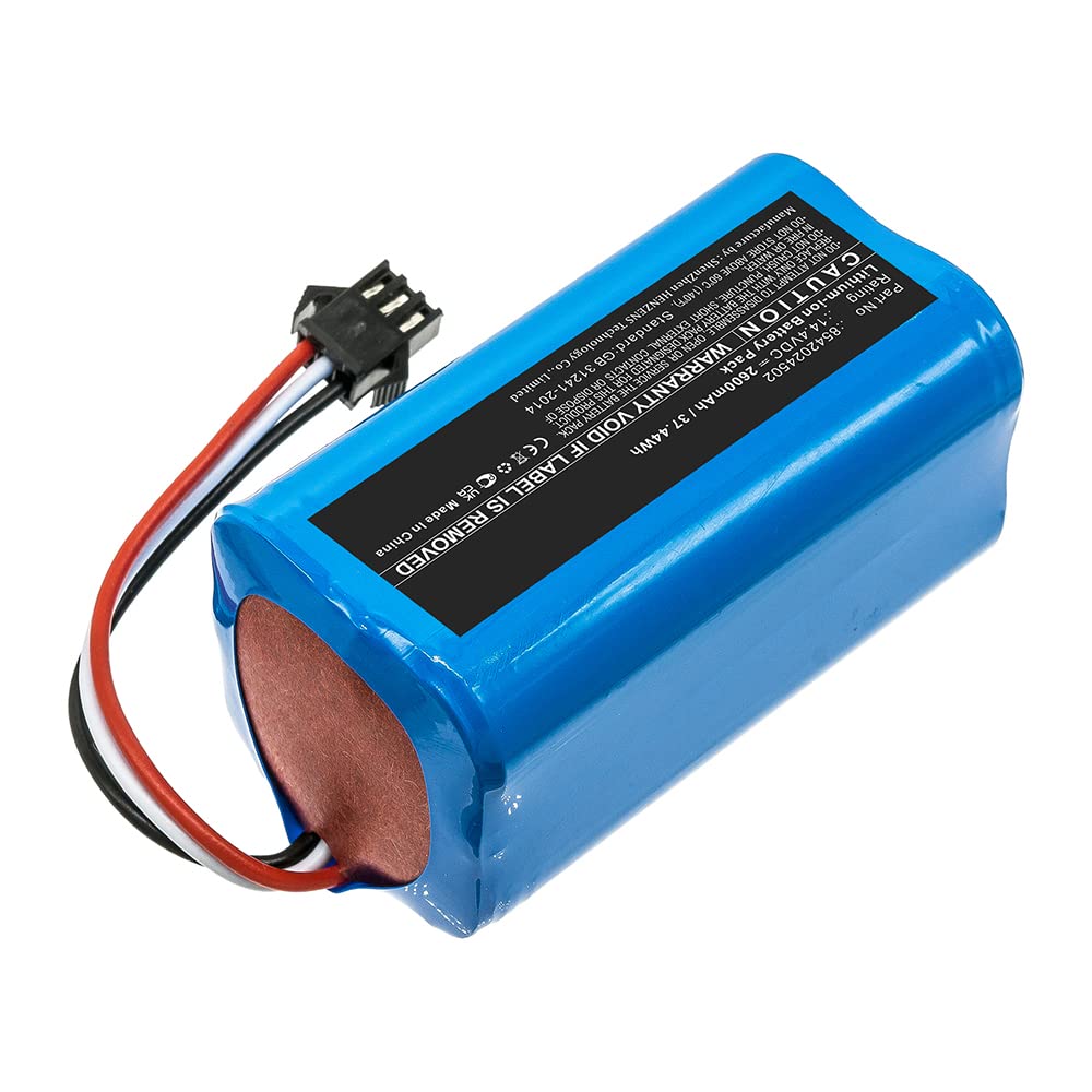 Synergy Digital Vacuum Cleaner Battery - Li-ion 14.4V 2600mAh Replacement for Infinuvo 8542024502 Model | Perfect for Home Cleaning, Pet Hair Removal & Car Detailing