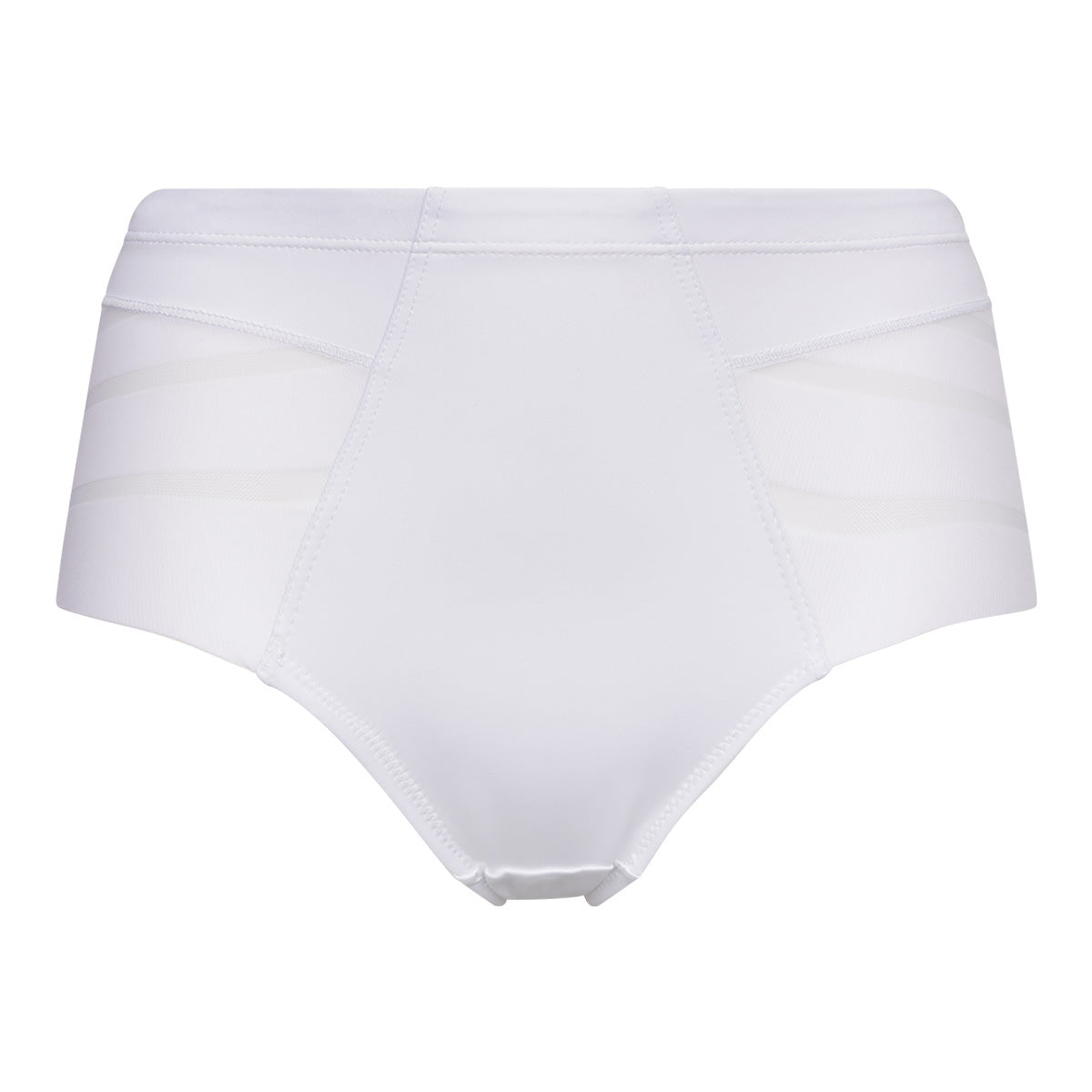 Dim Silhouette Elegance High Waist Tummy Control White Culotte for Women - Perfect for Work, Yoga & Everyday Comfort