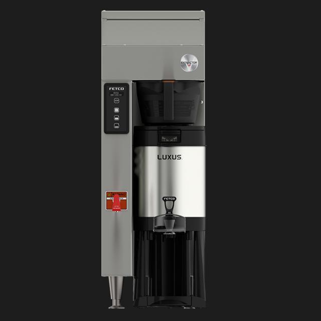 Fetco CBS 1151 V+ Commercial Single Cup Coffee Brewer - 2x3.0 kW/208-240V (Model E115151) - Perfect for Offices, Cafes & Restaurants