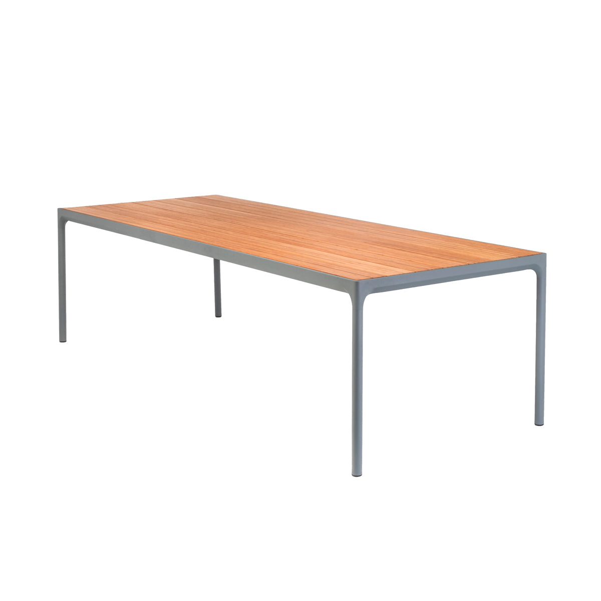 4-Piece Rectangular Outdoor Dining Table Set - Durable Weather-Resistant Patio Furniture for Garden, Backyard, and Poolside Gatherings