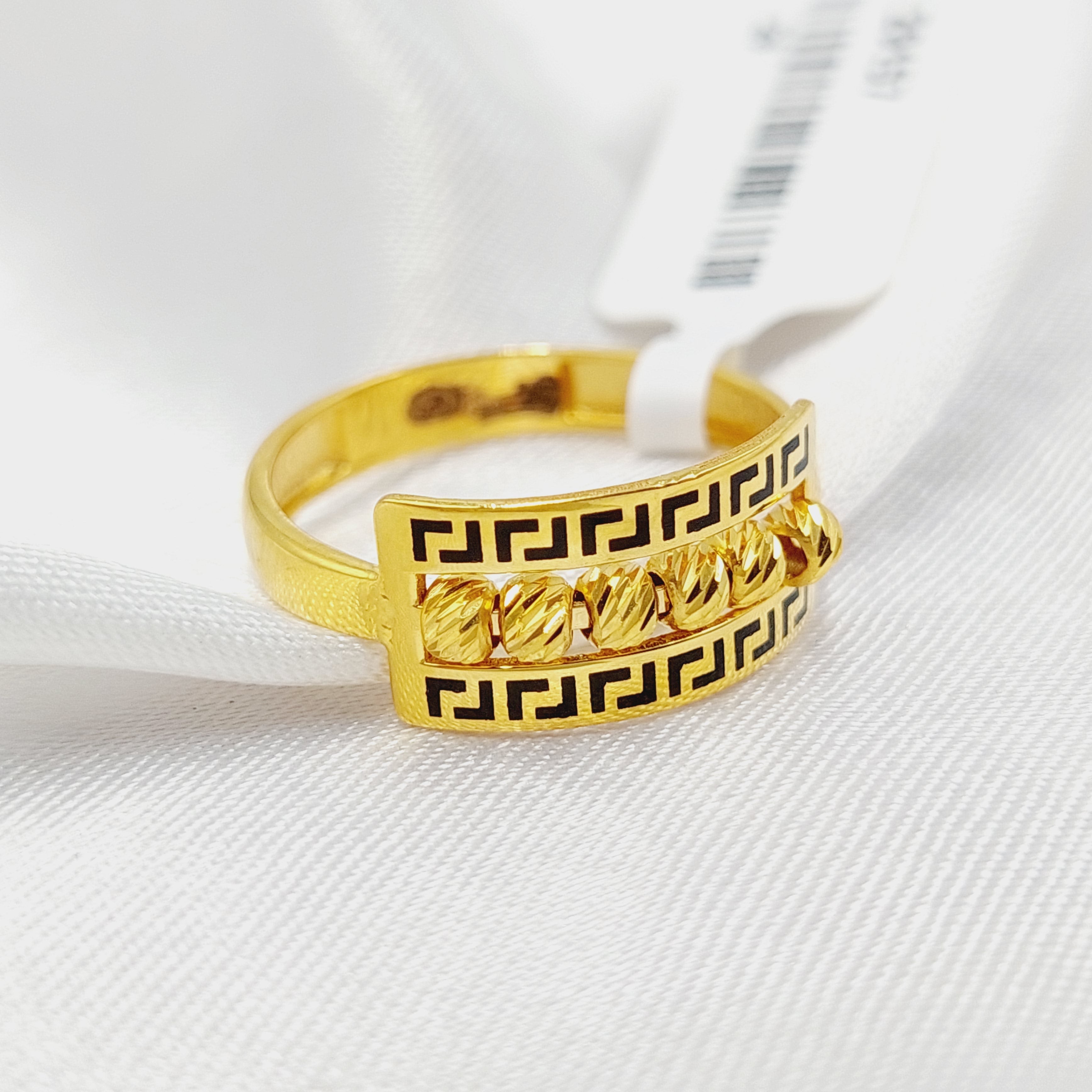 Vintage Enameled Ball Ring - Dainty Boho Jewelry for Women - Perfect for Casual Wear, Parties & Gifts