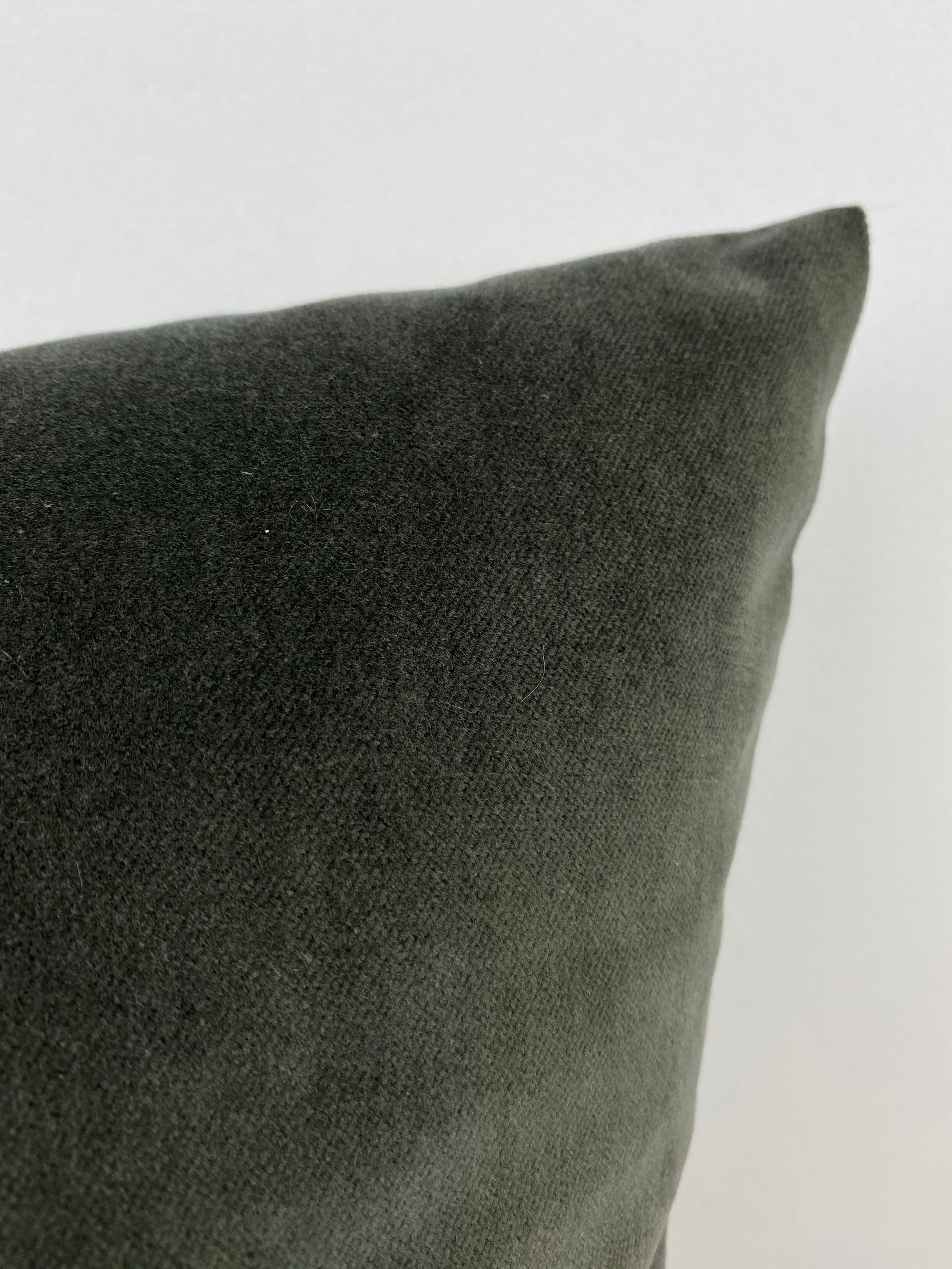 Luscious Velvet Granite Throw Pillow 20x20 - Soft Decorative Cushion for Sofa, Bed & Home Decor - Perfect for Living Room, Bedroom & Dorm