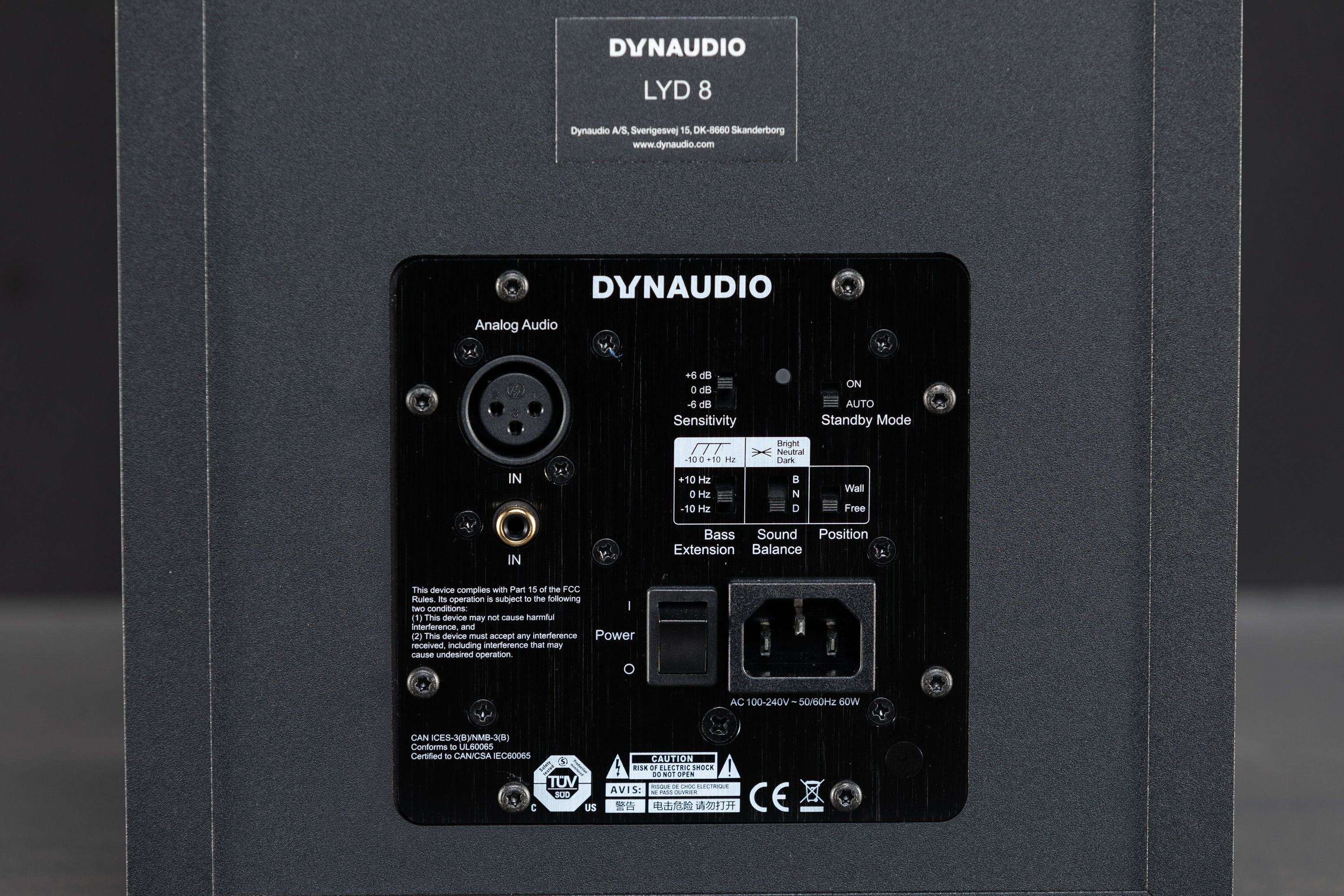 Dynaudio LYD 5/7/8 Professional Studio Monitor Speakers - High-Quality Audio for Music Production, Recording & Home Studios | Perfect for Producers, Engineers & Audiophiles