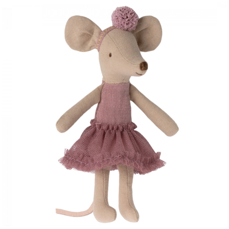 Maileg Ballerina Mouse Big Sister Heather - Adorable Collectible Doll for Kids, Perfect Gift for Ballet Lovers & Pretend Play
