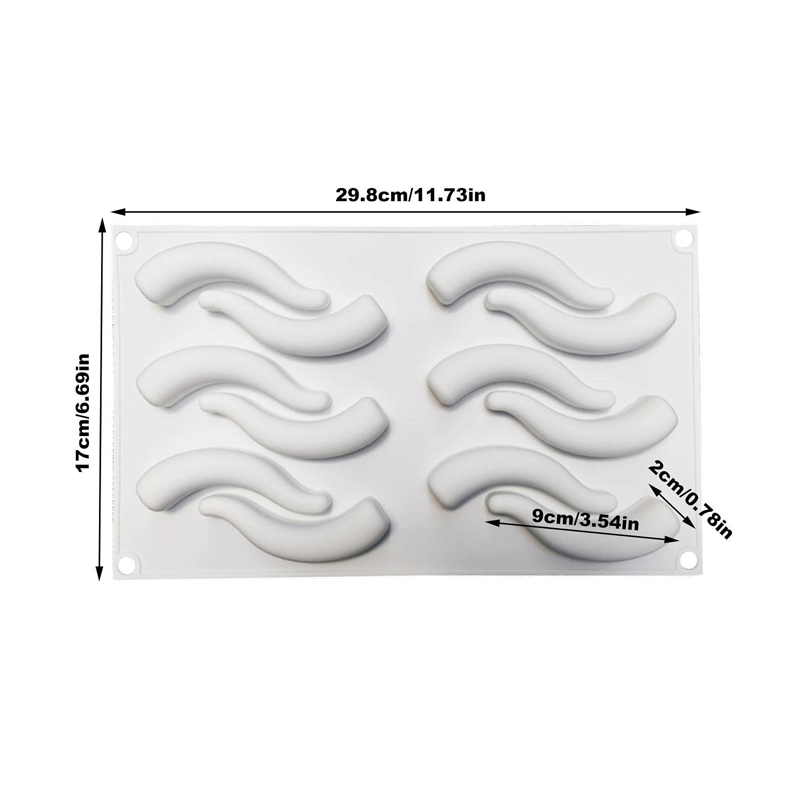 Silicone Fondant Mold - Chili Pepper Shaped Cake Molds for Mousse, Pastry, Pudding & Dessert Baking | Perfect for Birthday Parties, Halloween Treats & Holiday Baking