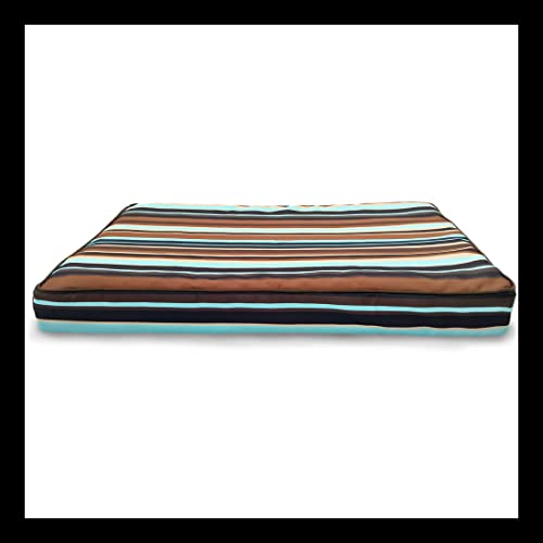 Water-Resistant Striped Print (Espresso)