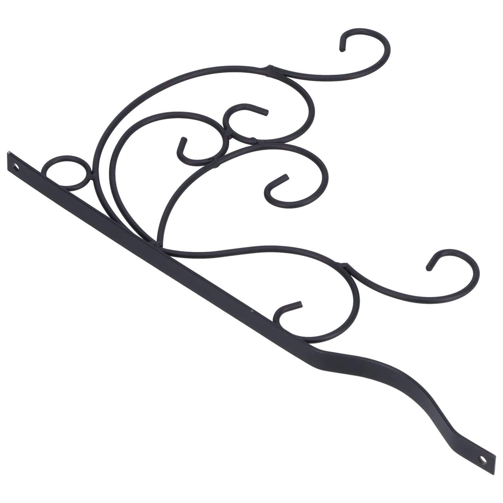 Elegant Rust-Proof Hanging Plant Bracket - Decorative Wall Hook for Indoor & Outdoor Plants - Perfect for Living Room, Balcony, Garden & Patio Decor