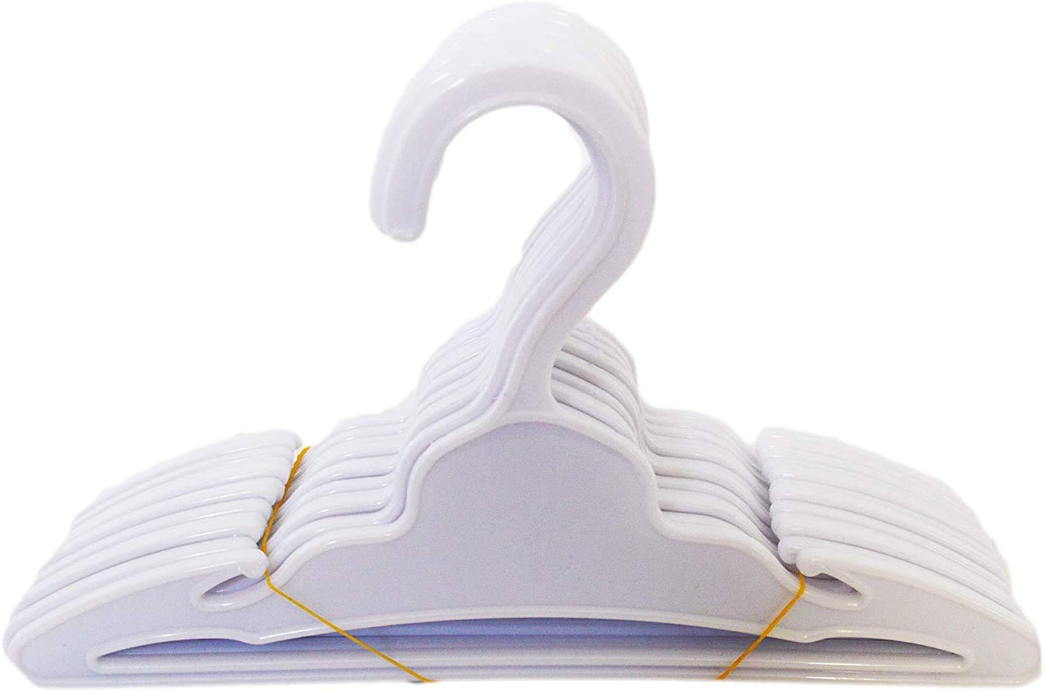 White Doll Clothes Hangers for 18 Inch Girl Dolls - Perfect for Organizing Barbie, American Girl & 18