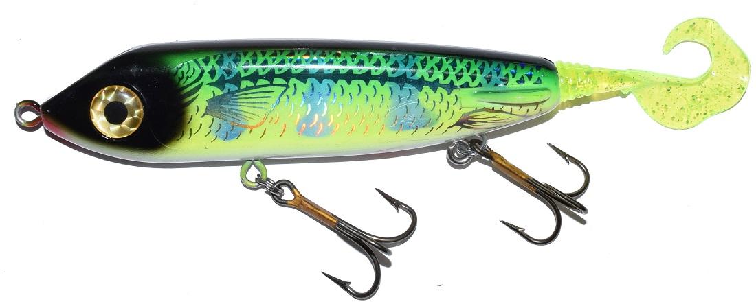 Drifter SQUIRRELY Hellpuppy Glide Bait Fishing Lure - Topwater Bass Fishing Bait for Freshwater & Saltwater - Perfect for Kayak Fishing and Tournament Angling