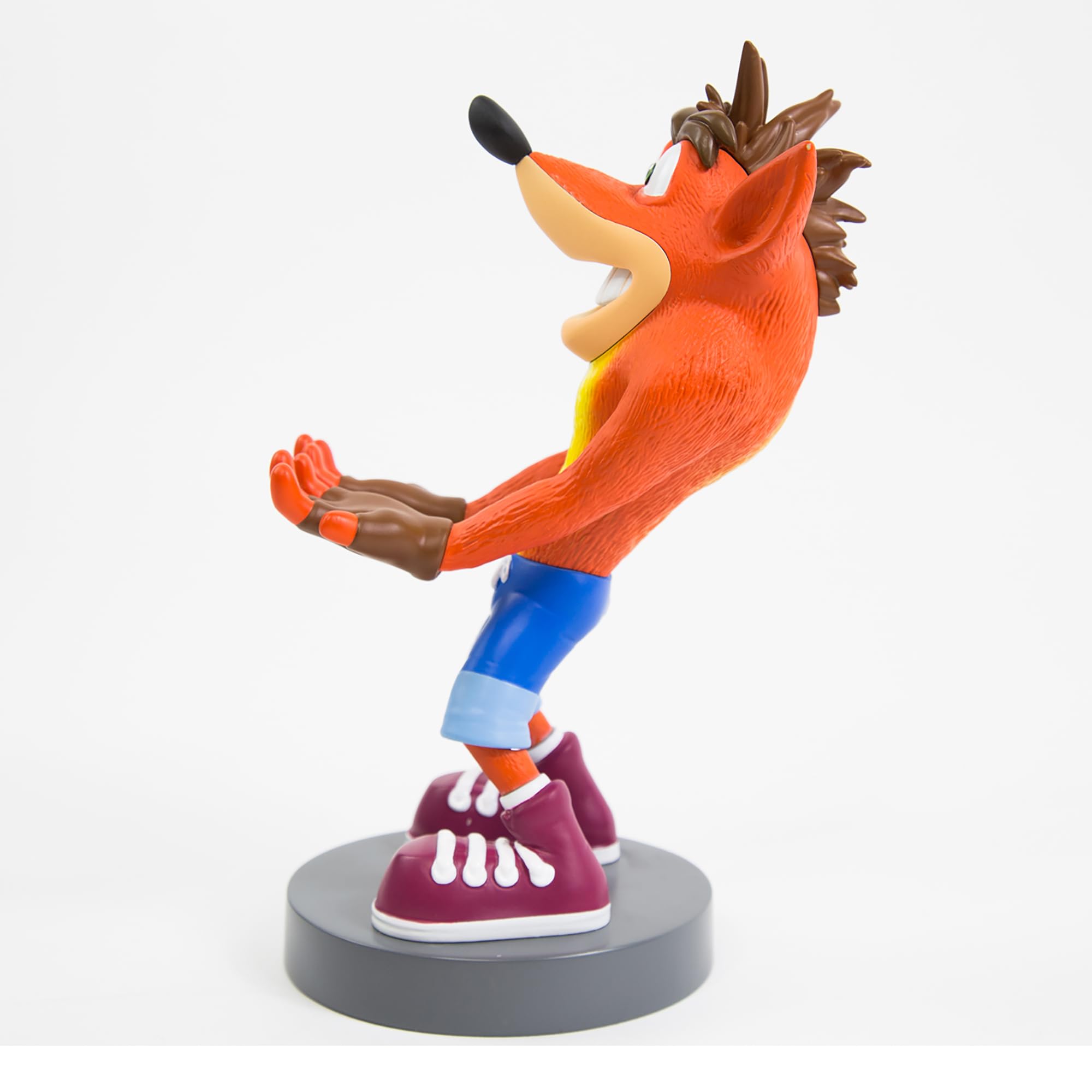Crash Bandicoot Trilogy Gaming Phone & Controller Holder - Officially Licensed Cable Guys Stand for Mobile Devices - Perfect for Gaming Setups, Desk Organizers & Collectors Display