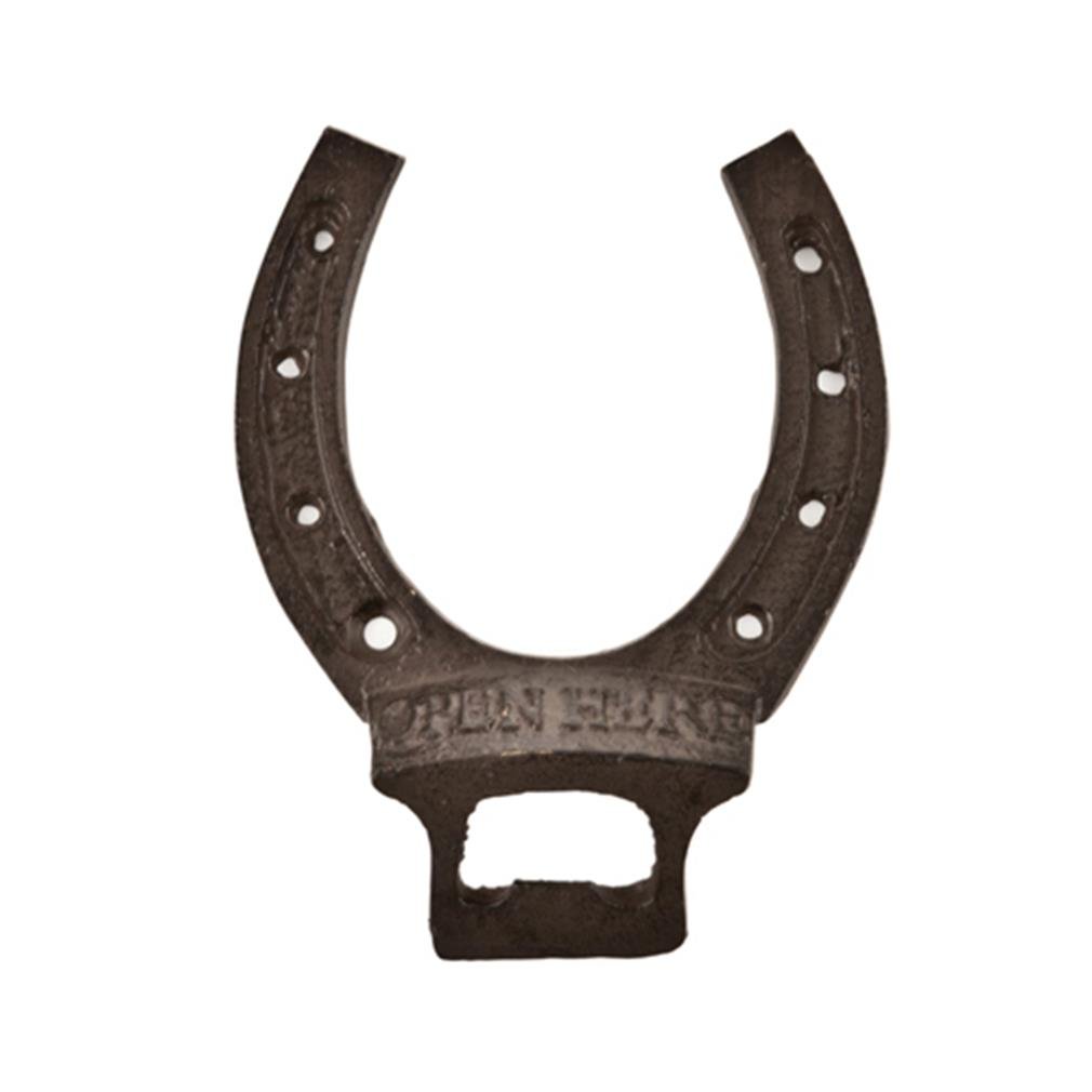 Foster and Rye Vintage Cast Iron Bottle Opener - Lucky Shoe Design for Beer, Soda & Home Bar Accessories - Perfect for Parties, BBQs & Man Cave Decor