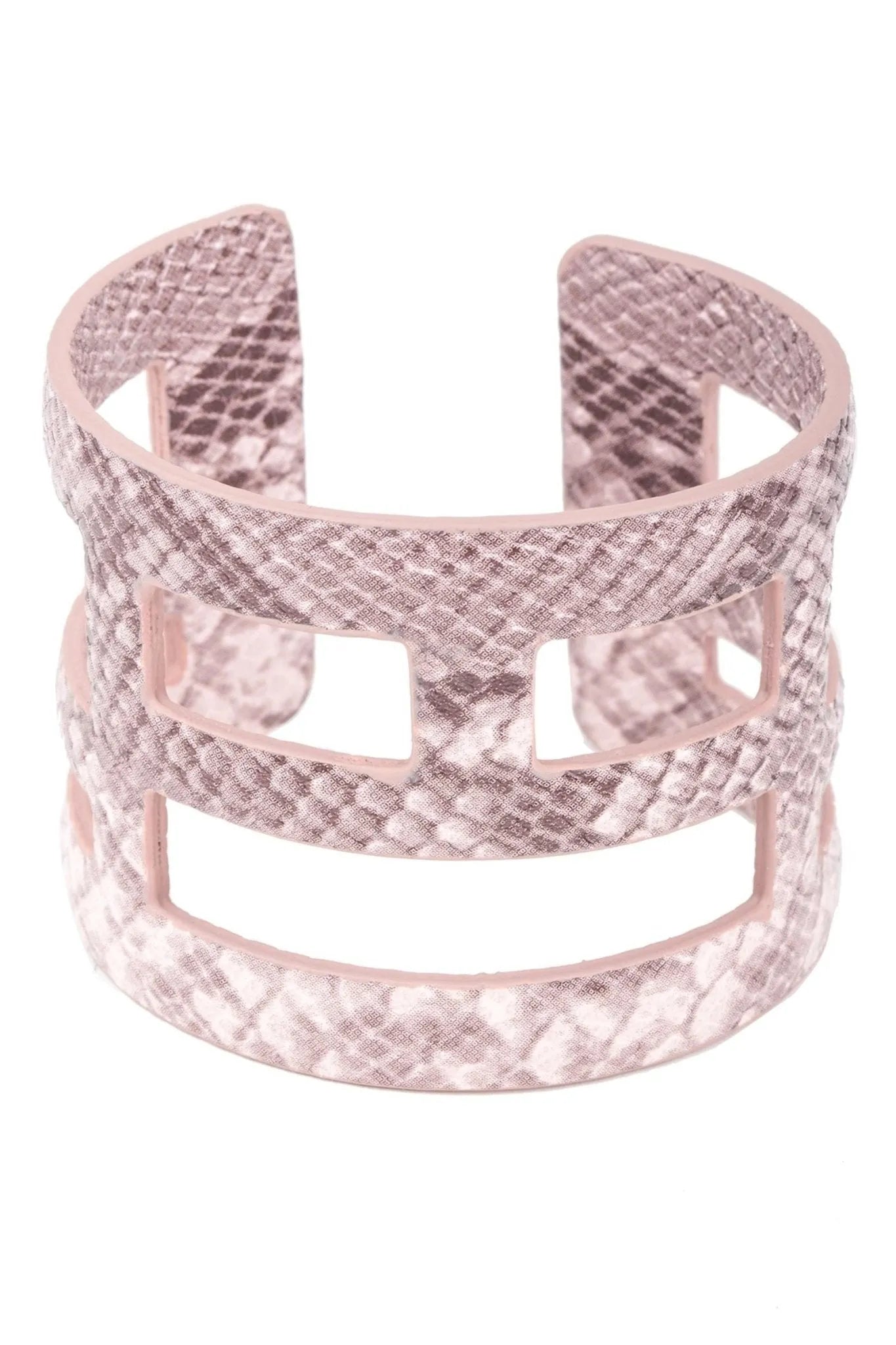 Jaanavar Animal Print Cuff Bracelet for Women - Stylish Boho Fashion Accessory for Parties, Weddings & Everyday Wear
