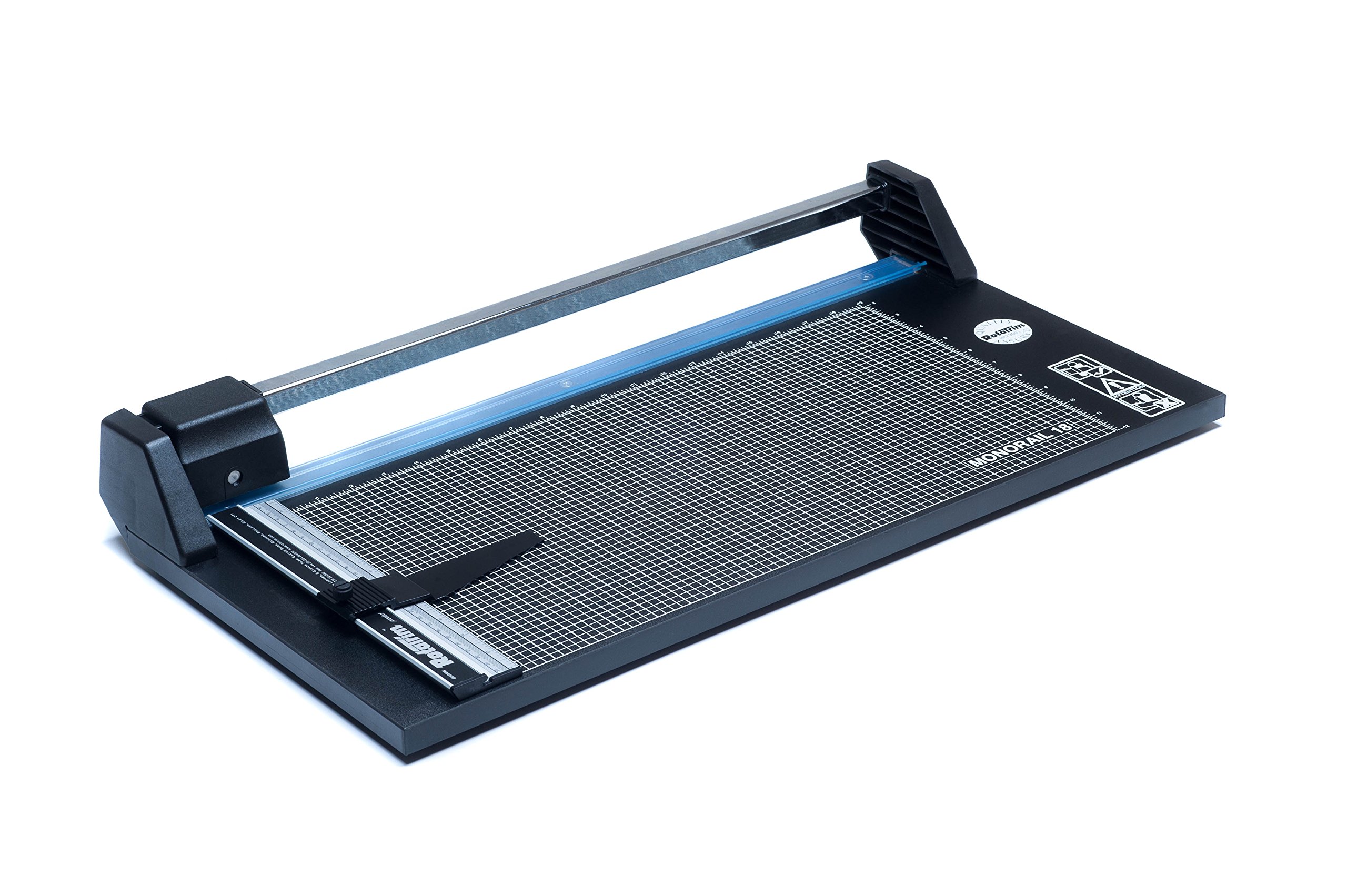 Rotatrim Monorail Series 18 Inch Professional Rotary Paper Cutter & Trimmer (RCMON18) - Perfect for Scrapbooking, Photo Albums, and Office Document Cutting