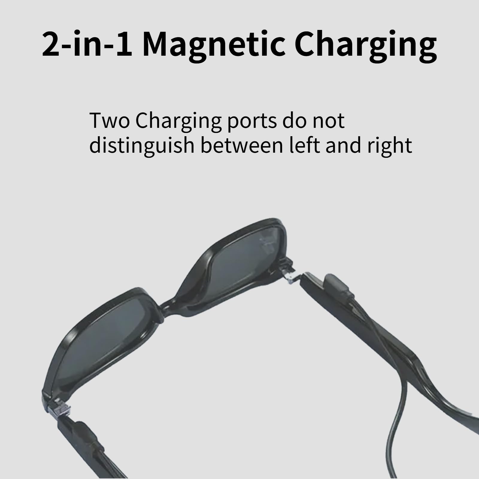 Magnetic Charging Cable for Lifebee Smart Glasses - Fast Charging USB-C Replacement Cord | Compatible with Smart Glasses Accessories | Perfect for Travel, Work & Outdoor Activities