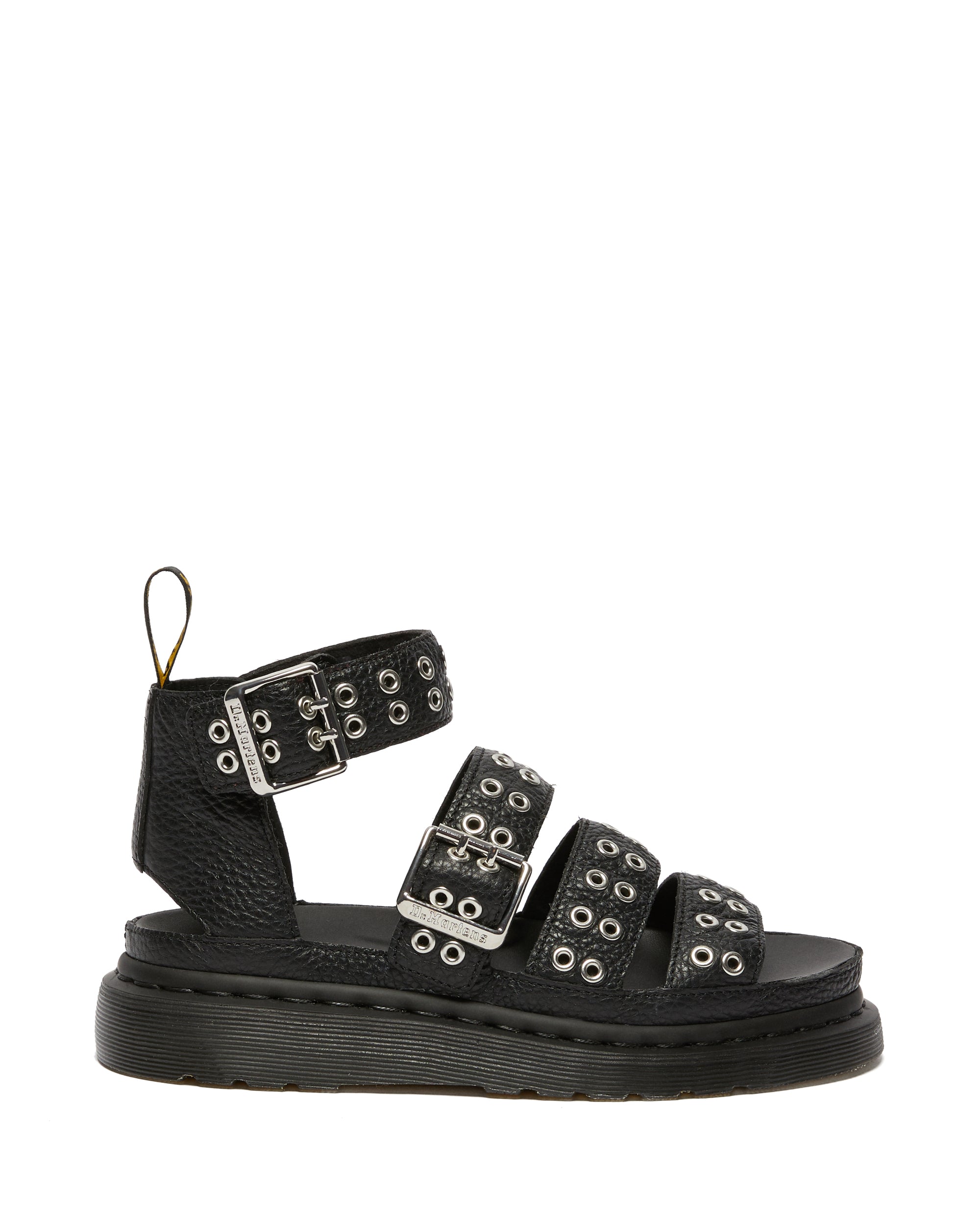 Clarissa II HDW Black Aunt Sally Sandal - Comfortable Women's Sandals for Walking, Beach & Casual Wear