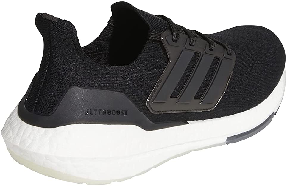 adidas Ultraboost 21 Men's Running Shoes - Size 7 Black/White | Lightweight Cushioned Sneakers for Jogging, Gym Workouts & Daily Wear