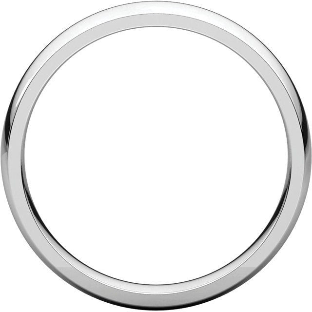 14K Gold 4mm Comfort Fit Wedding Band for Women – Elegant & Lightweight Ring for Bridal, Anniversary, and Everyday Wear