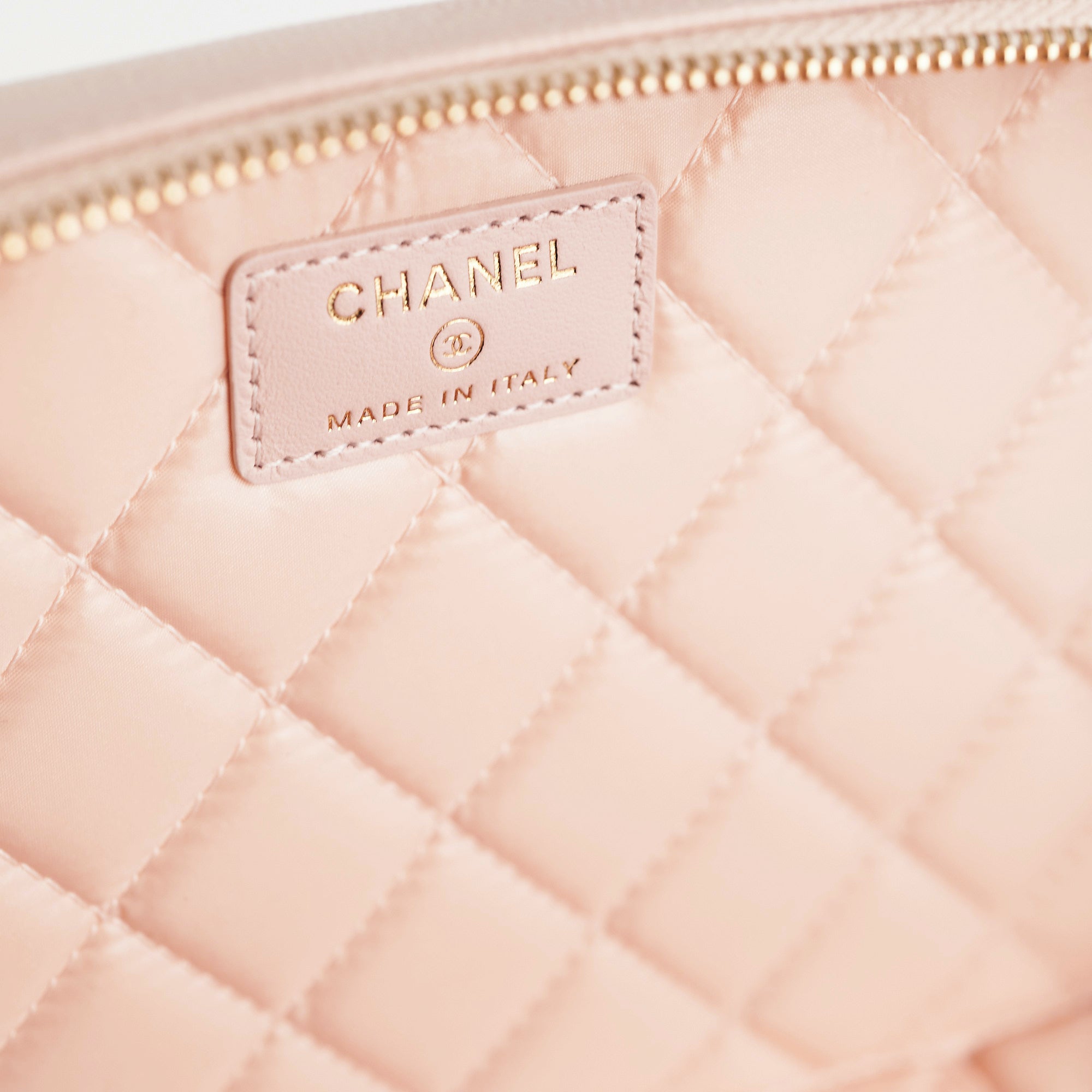 Chanel Pink Caviar Vanity Case 21C - Luxury Makeup Bag for Women | Perfect for Travel, Bridal & Everyday Use