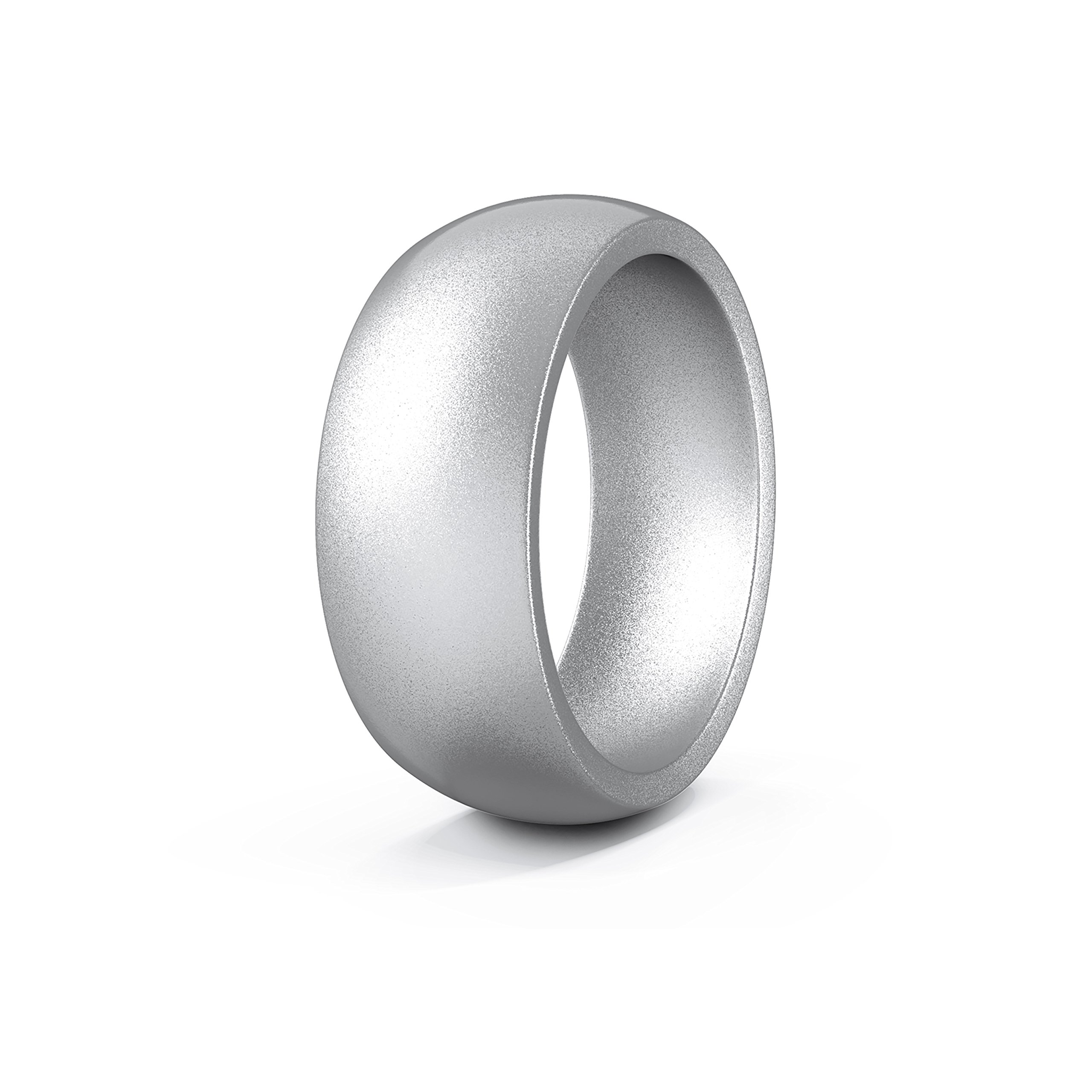 Silicone Wedding Bands for Men & Women - Comfortable Rubber Wedding Rings for Gym, Workout, Swimming & Outdoor Activities | Durable Exercise Bands for Active Lifestyles