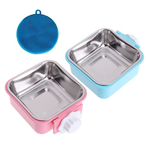 2 Pack Square Blue&Pink