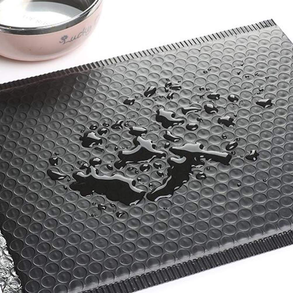 25Pcs Black Bubble Mailers 32x45cm - Shockproof Bubble Envelopes for Shipping, Storage & Packaging | Perfect for Ecommerce, Home & Office Use | Durable Bubble Bags for Safe Delivery