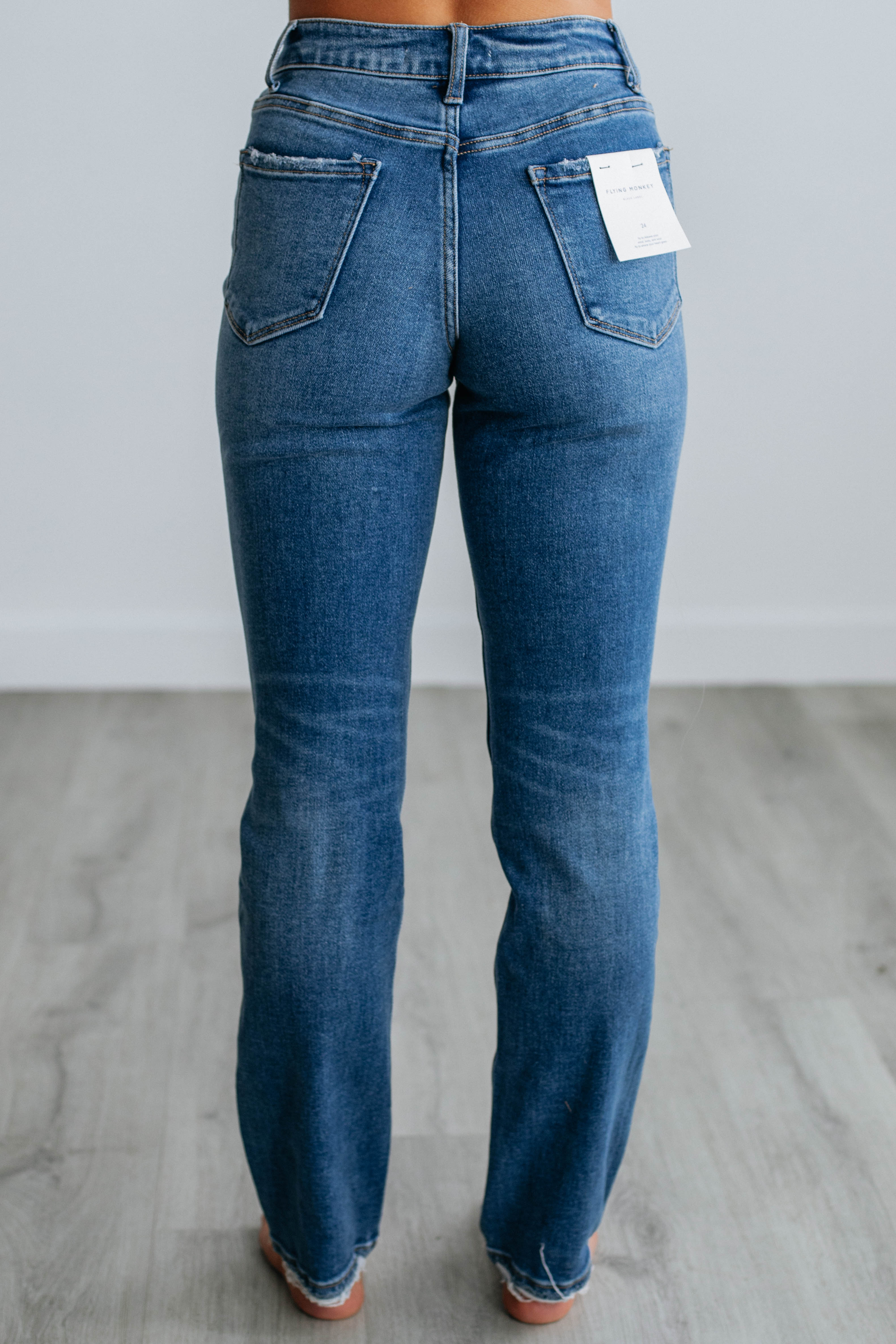 Hardin Flying Monkey Jeans for Women - High Waist Stretch Denim Pants | Comfortable & Stylish for Casual Wear, Work, and Night Out