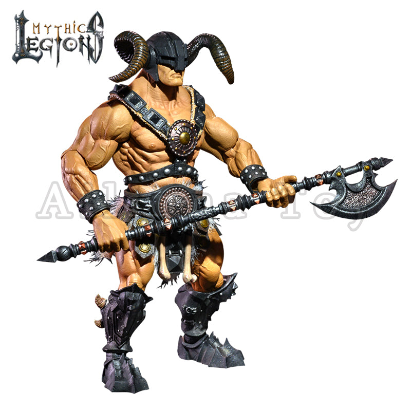 Mythic Legions 1/12 Scale 9-Inch Action Figure - Bolthor the Tower (Siege at Bjorngar Wave) by Four Horsemen Studios | Collectible Fantasy Warrior for Display & Role-Playing Games