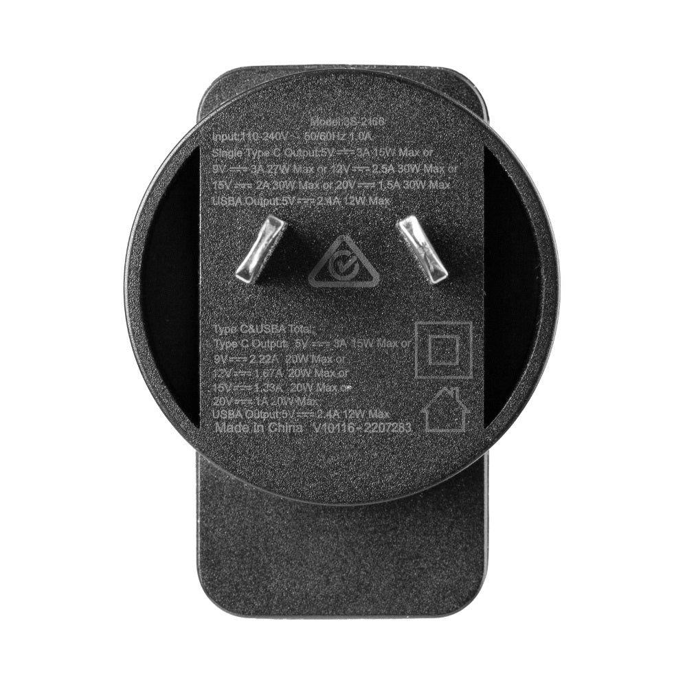 3sixT 15W + 15W Fast Wireless Charging Pad with 45W Power Adapter - Dual Qi-Certified Charging Station for iPhone 15/14/13, Samsung Galaxy S23/S22 - Perfect for Bedside, Office & Travel (Black)