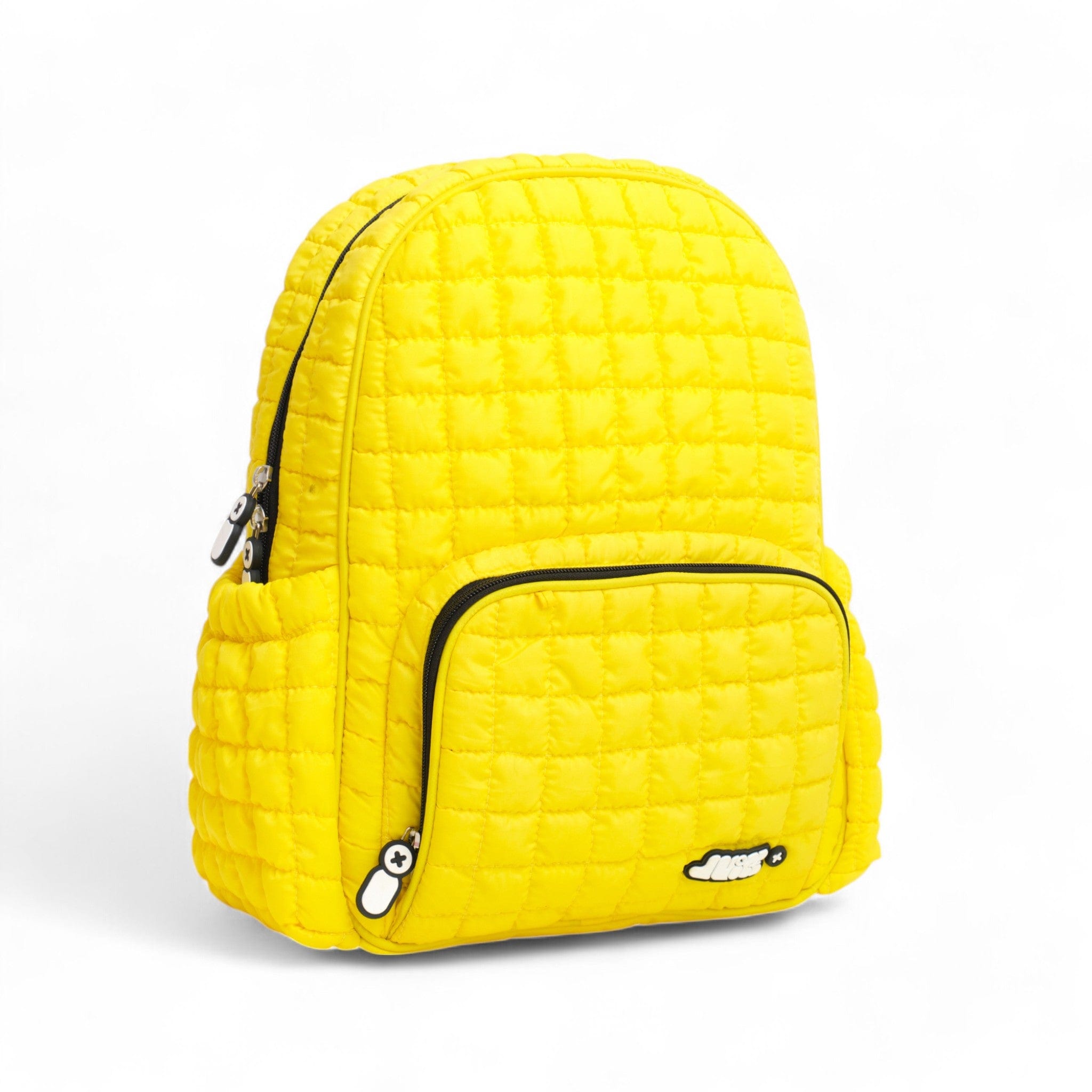 SuperNova Yellow Boba Medium Backpack - Stylish & Durable College Backpack for School, Travel & Daily Use