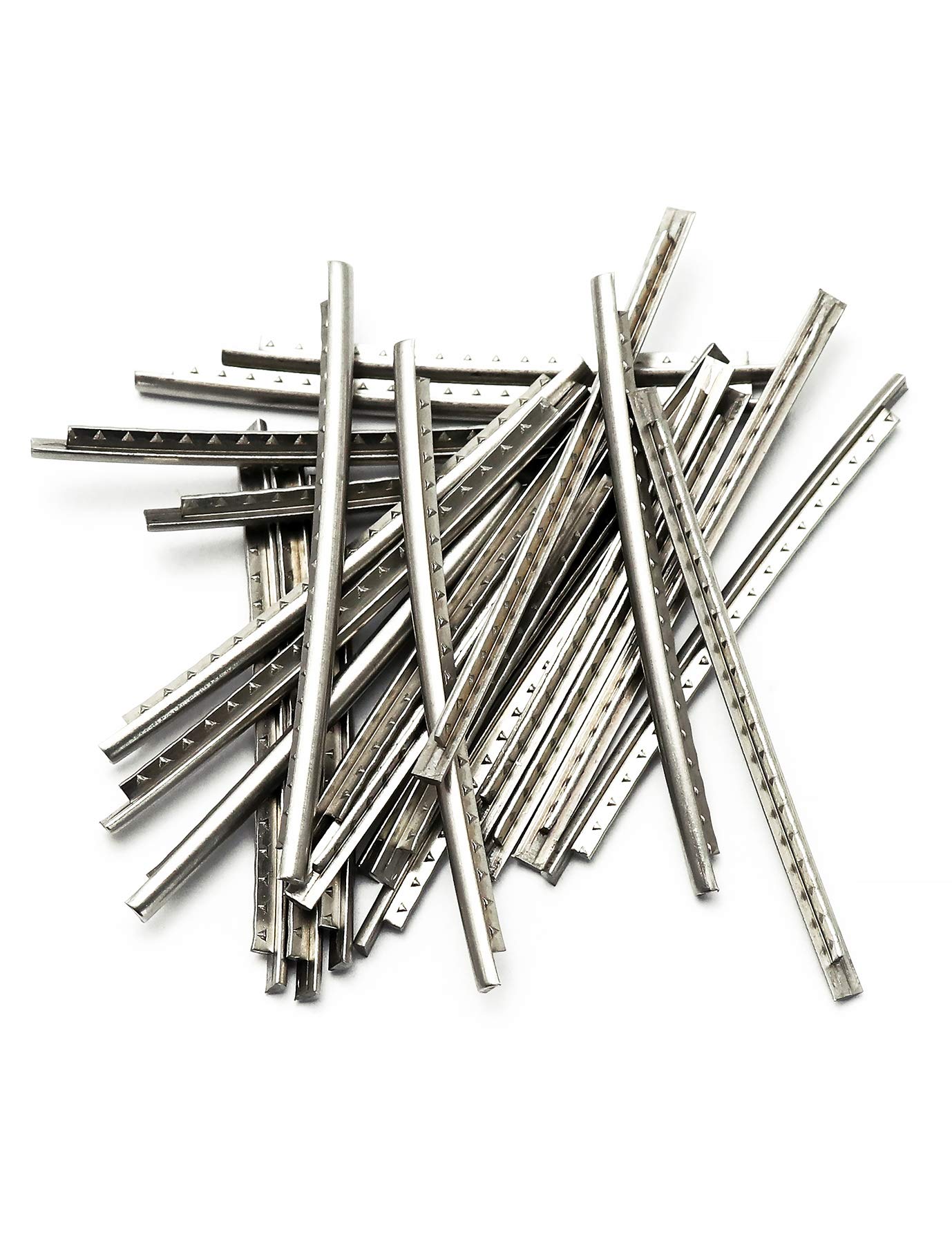 Holmer 2.7mm Stainless Steel Guitar Fret Wires - 22 Frets Replacement for Fender Electric & Bass Guitars - Durable Chrome Fingerboard Upgrade for Smooth Playability | Perfect for Guitar Maintenance, DIY Repairs & Professional Setup