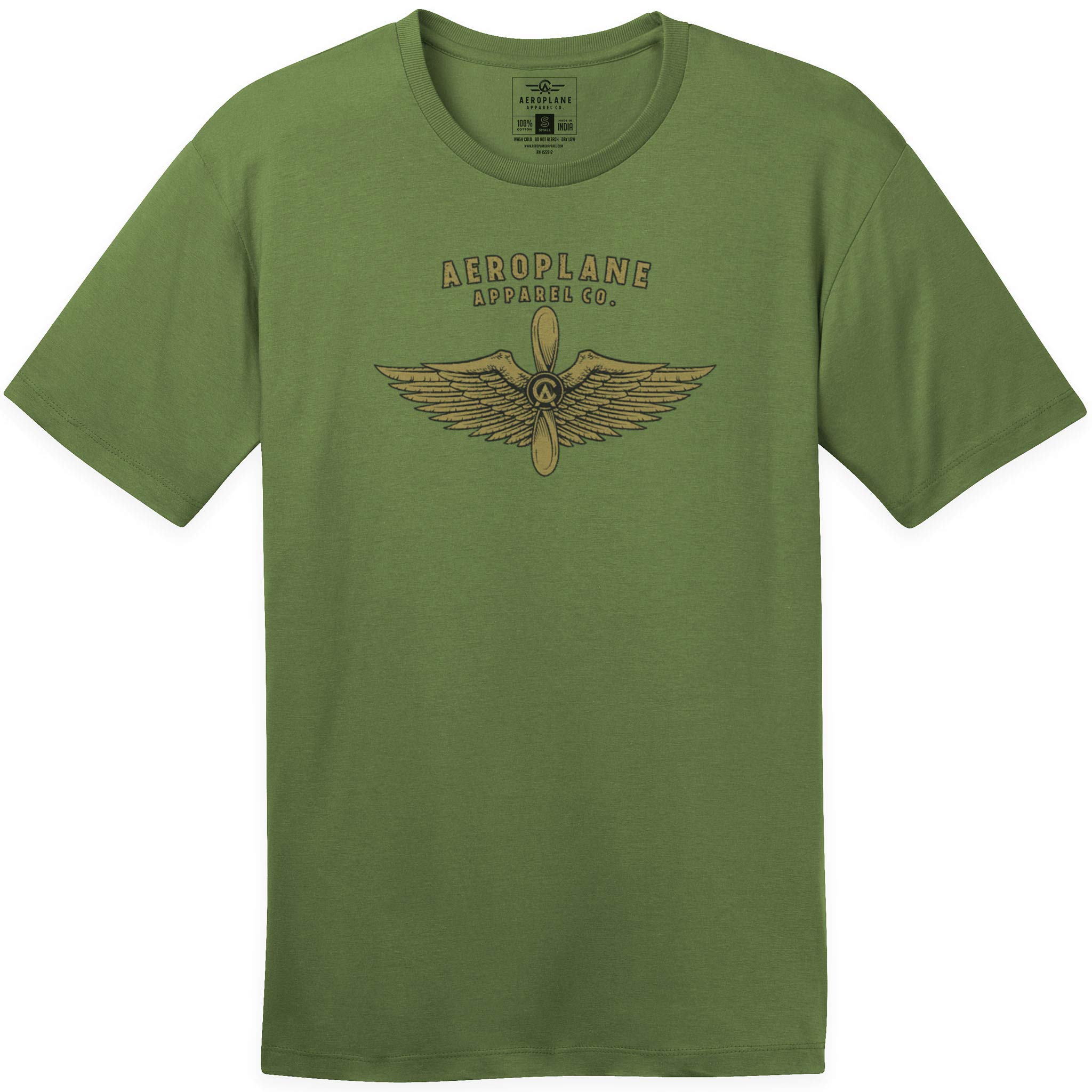 Wings Men's T-Shirt - Premium Cotton Graphic Tee for Men | Aeroplane Apparel Company | Casual Wear, Street Style & Everyday Outfits