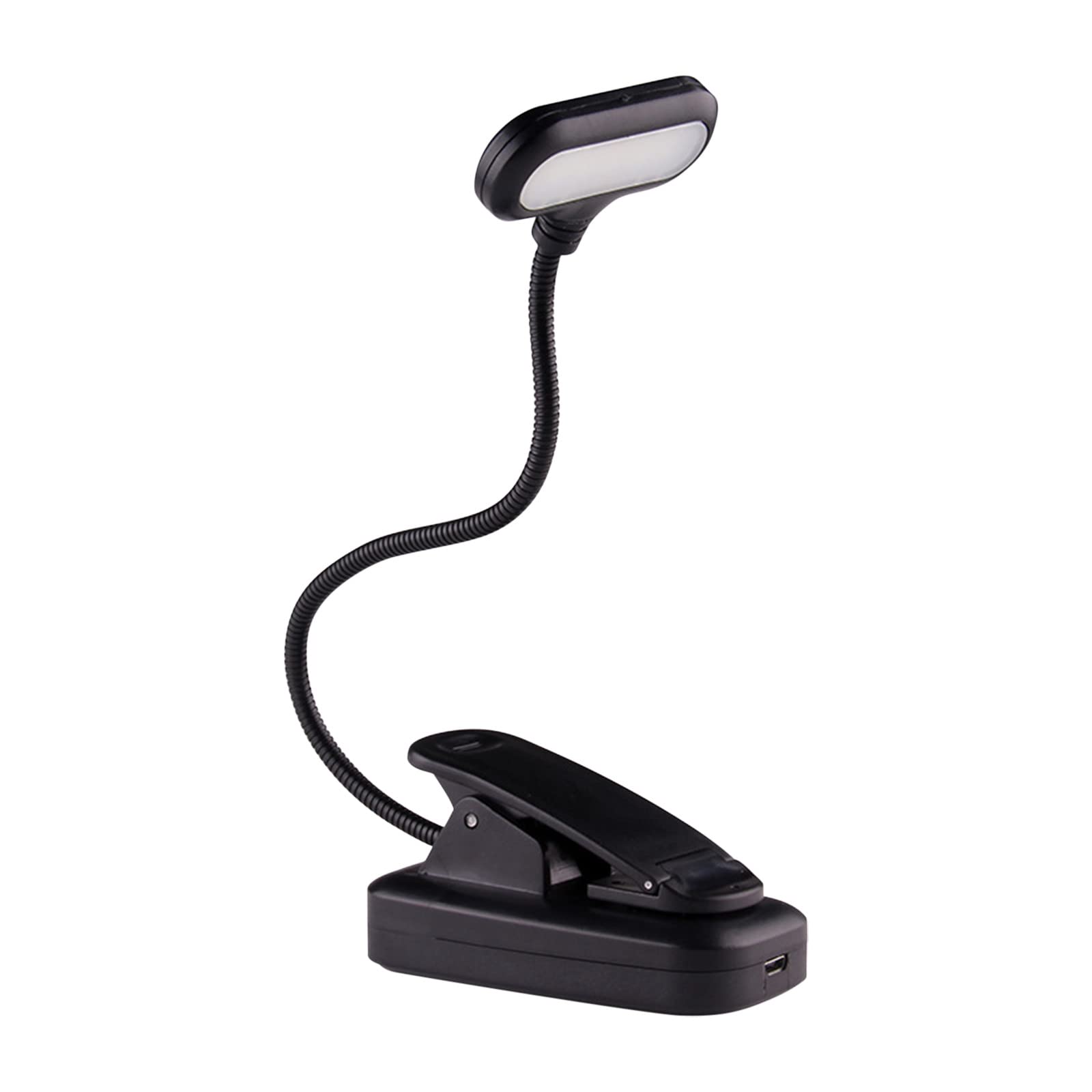 Creative Clip-On Table Lamp for Bedroom & Study - Adjustable Eye Protection Reading Light for Students, Home Office & Nightstand Use - VT8