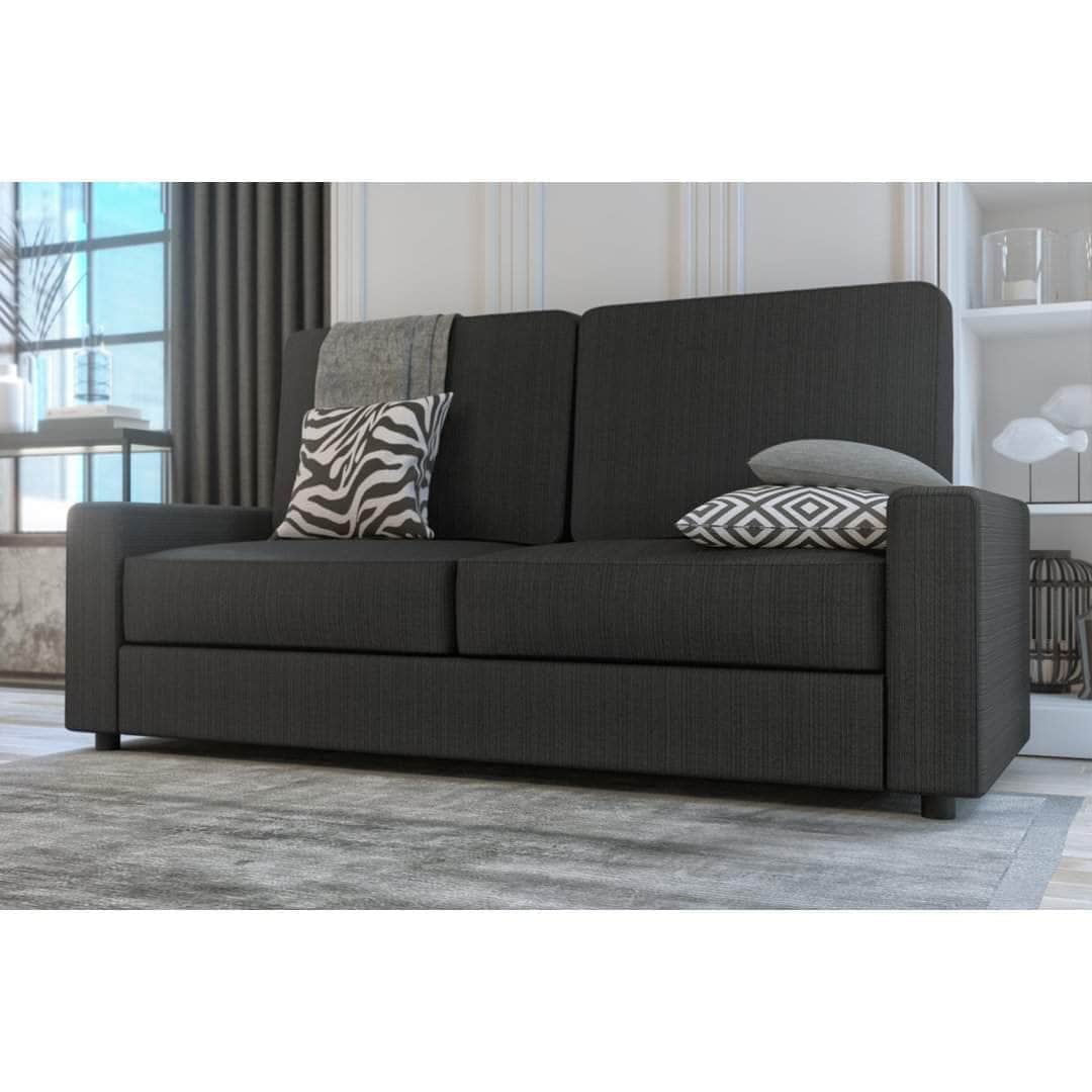 Universal Grey Sofa for Queen Murphy Bed - Backless Design | Perfect for Small Spaces, Guest Rooms & Studio Apartments