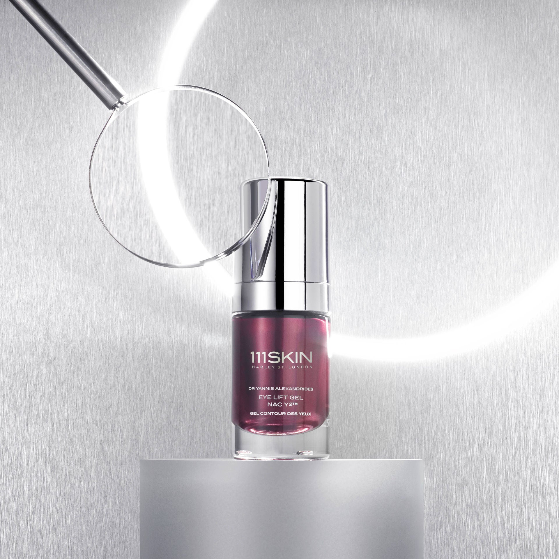 NAC Y2 Eye Lift Gel - Anti-Aging Eye Cream for Dark Circles & Wrinkles - Perfect for Nighttime Skincare Routine & Travel
