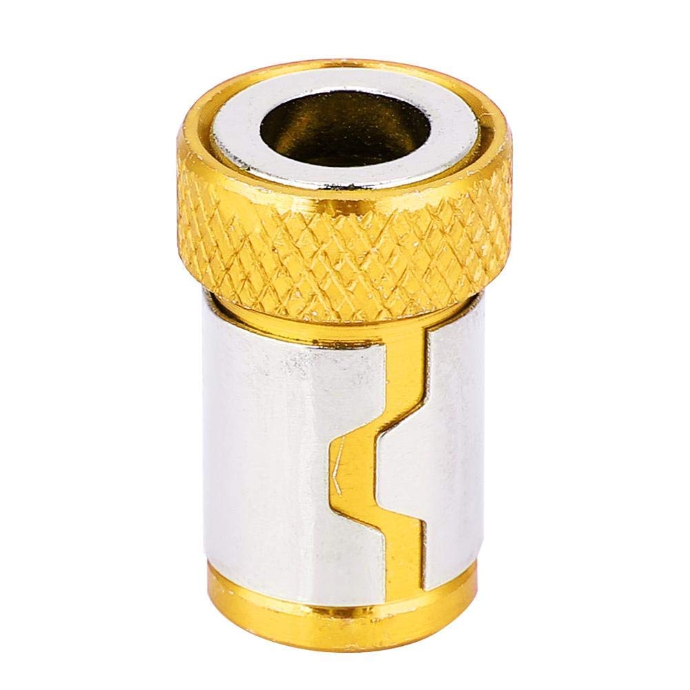 5Pcs Magnetic Screwdriver Bit Holder Rings - 15x23mm Aluminum Alloy Magnetizer for 1/4