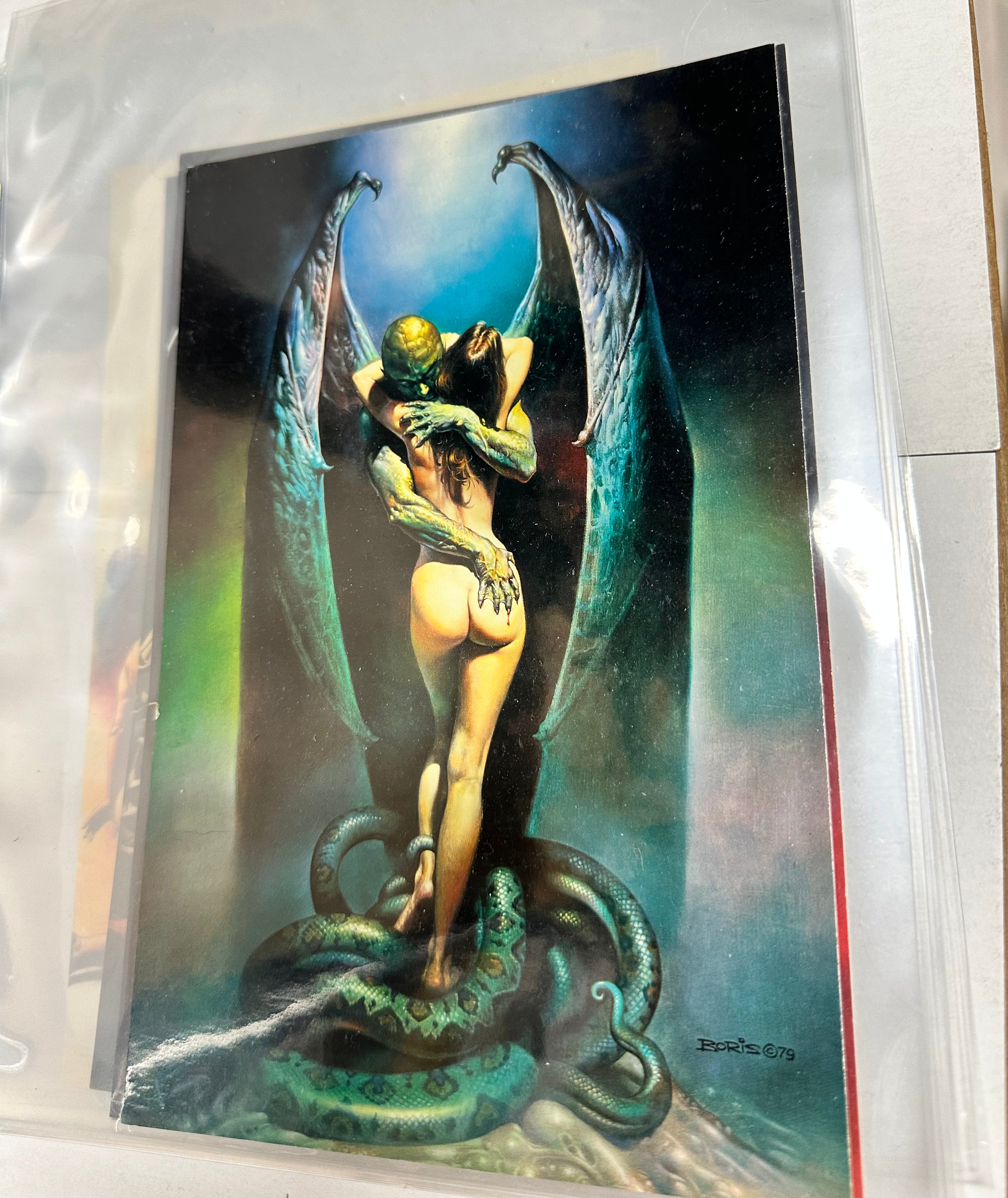 Boris Vallejo Fantasy Artist Rare Numbered 6x9 High Gloss Trading Cards Set - Perfect for Collectors, Art Enthusiasts & Home Decor