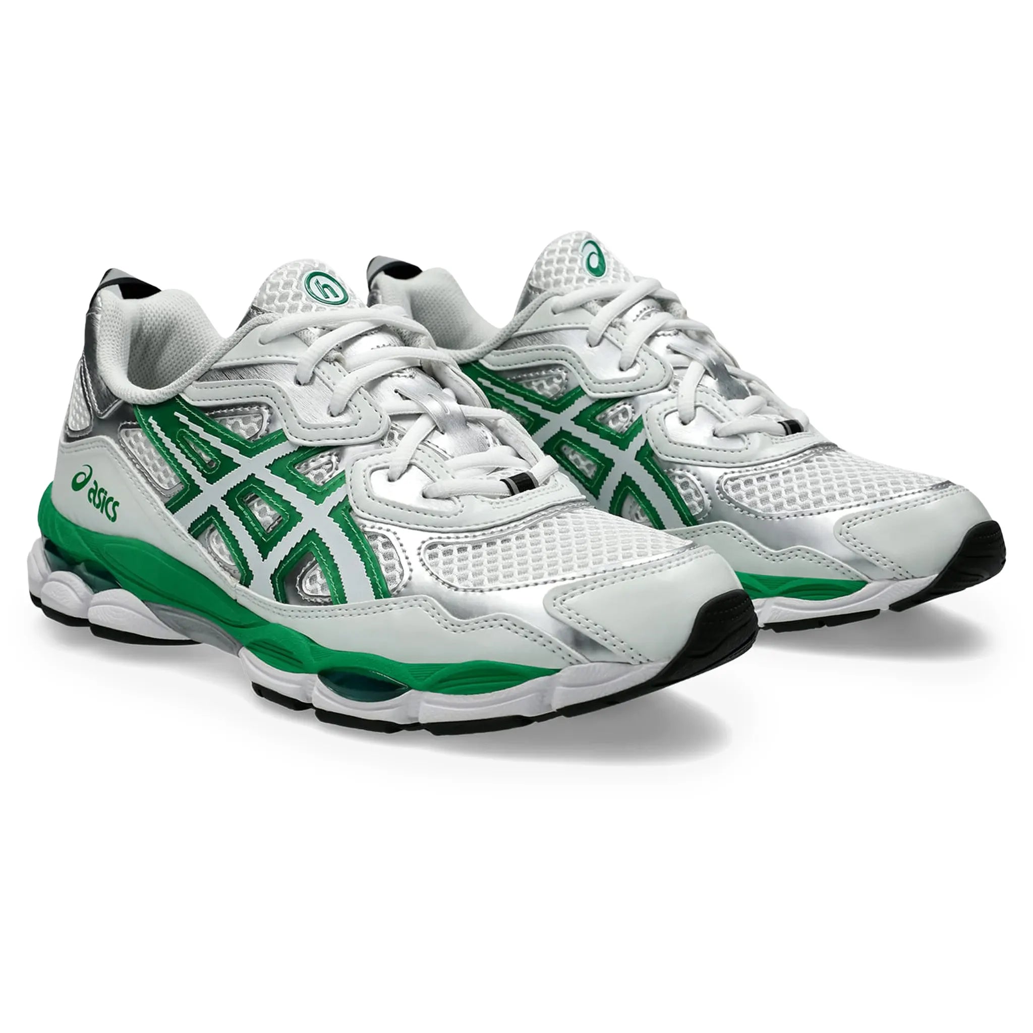HIDDEN.NY x ASICS Gel NYC White Green Running Shoes - Lightweight Comfort for Men & Women - Perfect for Jogging, Gym Workouts & Streetwear Fashion