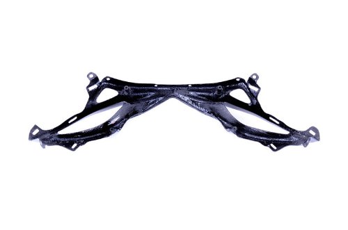 Bestem CBSU-75011-NOS Black Carbon Fiber Nose Fairing for Suzuki GSXR 600 750 (2011-2013) | Motorcycle Windshield Replacement & Racing Upgrade