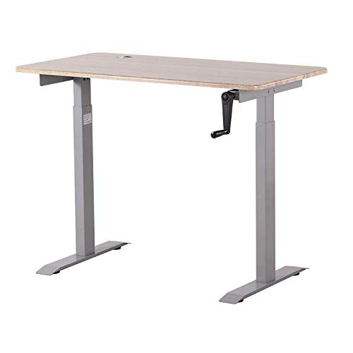 Antique Oak Top/Grey Frame