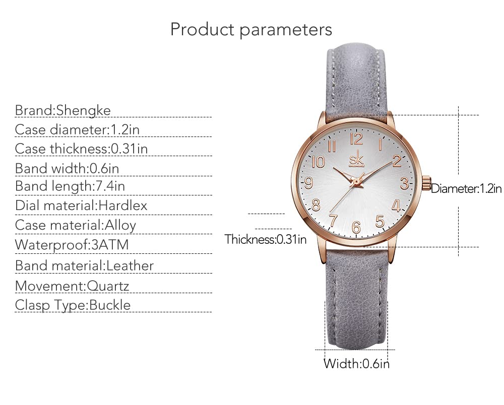 Minimalist Ultra-Thin Women's Watch - 2024 Fashion Design Ladies Waterproof Wristwatch for Women, Elegant Dainty Gift for Her - Perfect for Office, Daily Wear & Special Occasions