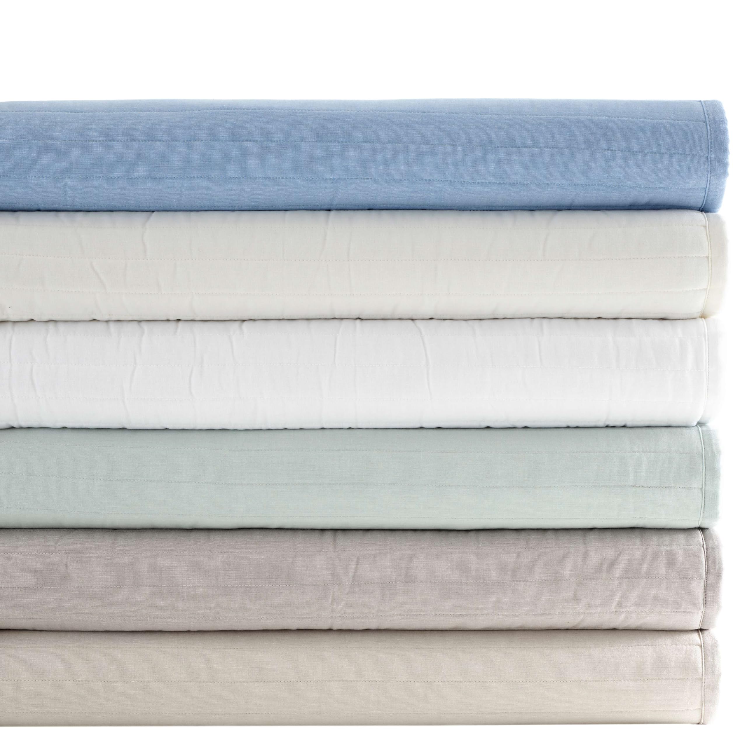 Premium French Blue Cotton Quilt - King Size Bedding, Solid Blue Pattern for Cozy Comfort | Perfect for Master Bedrooms, Guest Rooms & Winter Nights