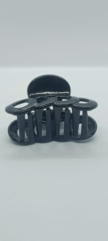 Aradhya Priyal Women's Thick Rectangle Claw Clip Hair Clips - 6 Pack Jumbo Strong Hold Matte Hair Claws for Girls & Women - Perfect for Ponytails, Buns, and Updos