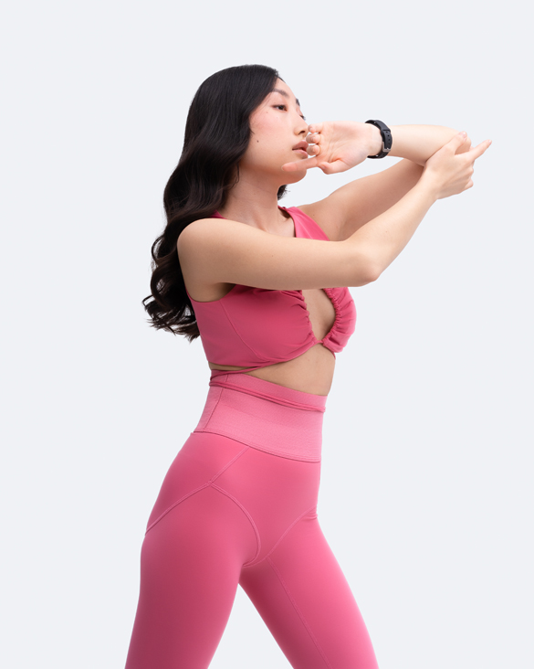 Sexy Front Tie Support Top - Women's Fashion Crop Top for Workout & Lounge | Perfect for Yoga, Gym, and Casual Wear