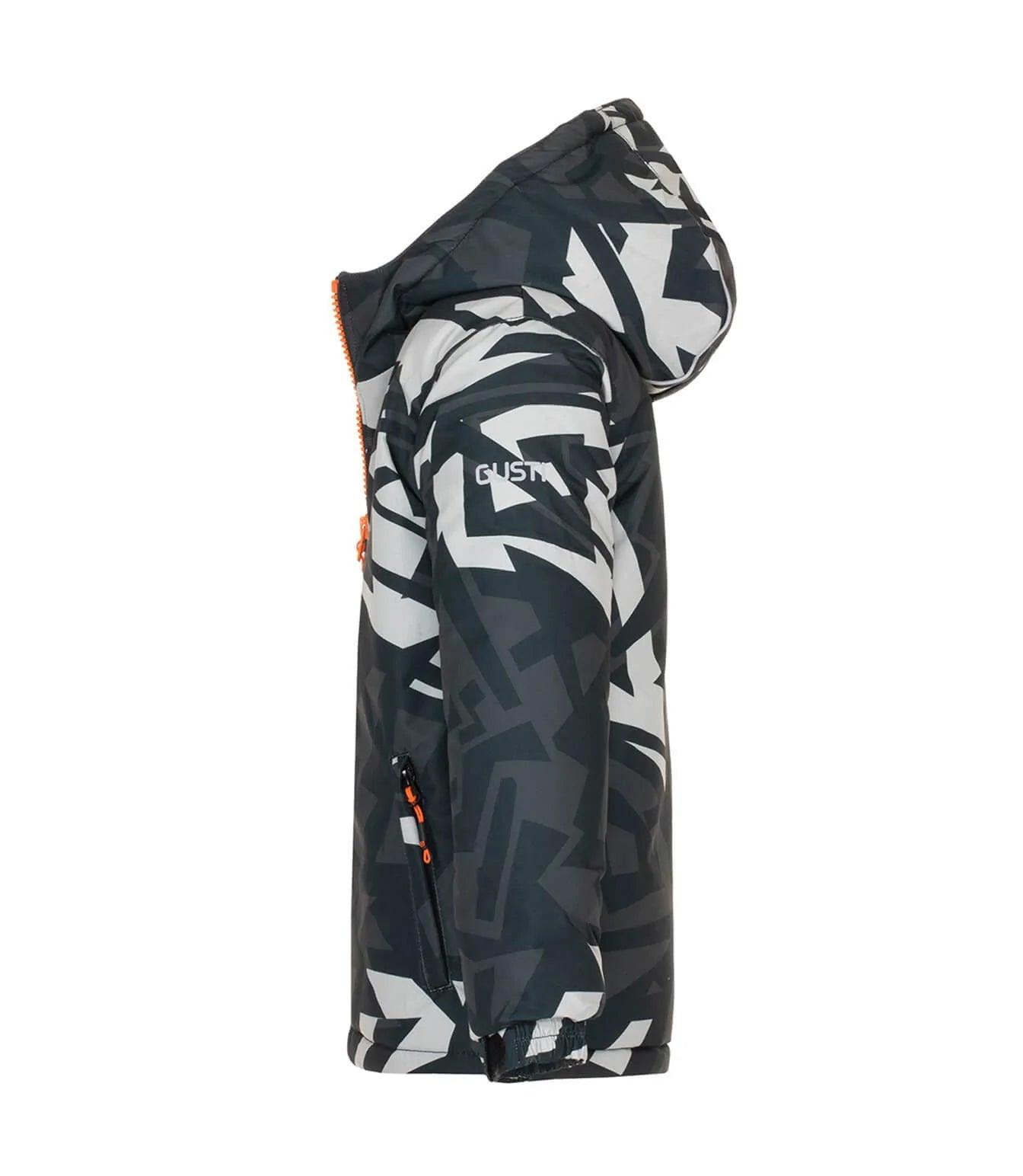 Gusti Lex Insulated Snow Suit for Men & Women - Waterproof Winter Jacket & Pants Set, Charcoal Grey - Perfect for Skiing, Snowboarding & Cold Weather Outdoor Activities