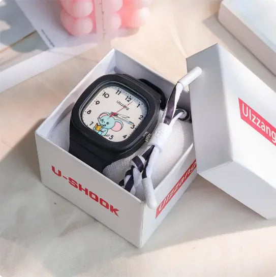 Stylish Elephant Design Wristwatch for Men & Women - Waterproof & Durable - Perfect for Casual, Office & Outdoor Activities