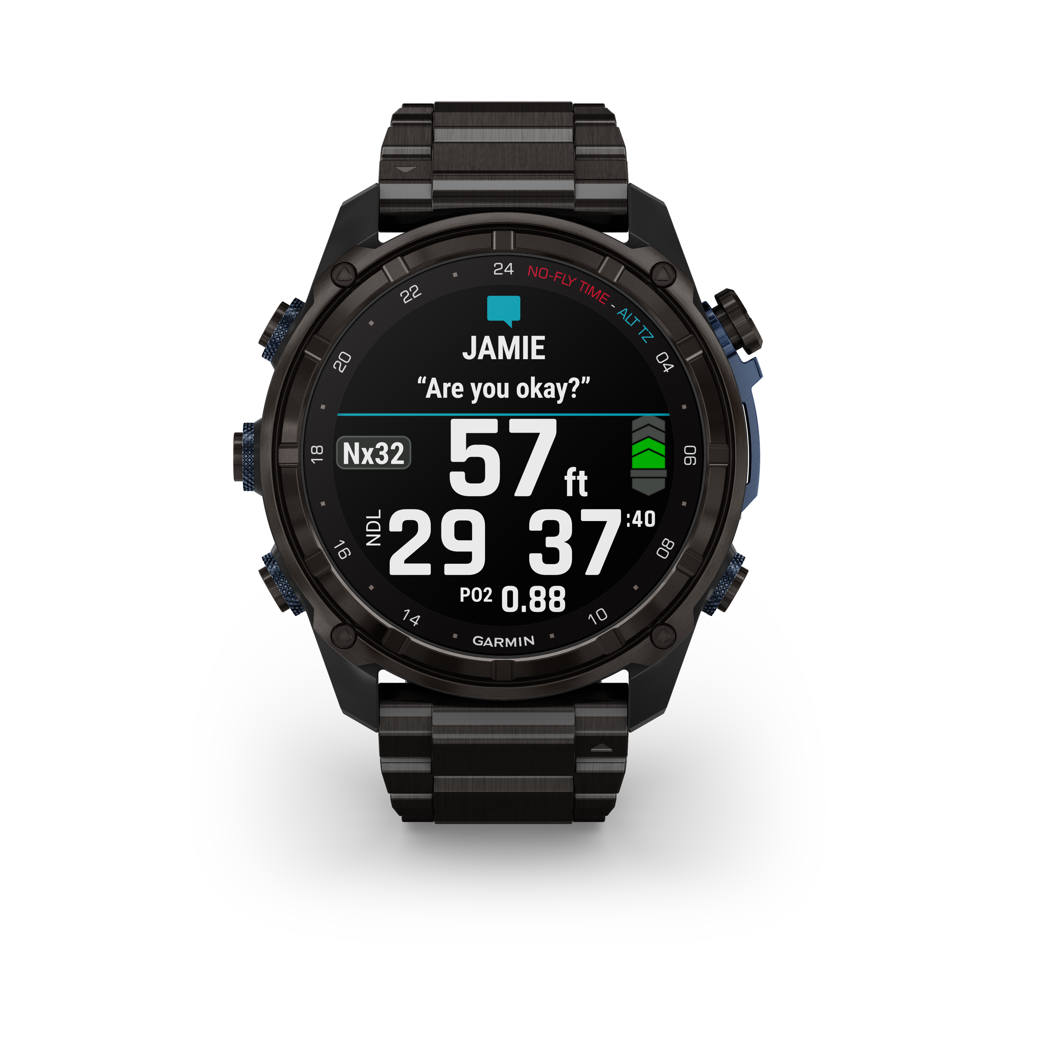 Garmin Descent Mk3i Dive Computer & Fitness Smartwatch with GPS - Scuba Diving, Swimming & Outdoor Sports Activity Tracker