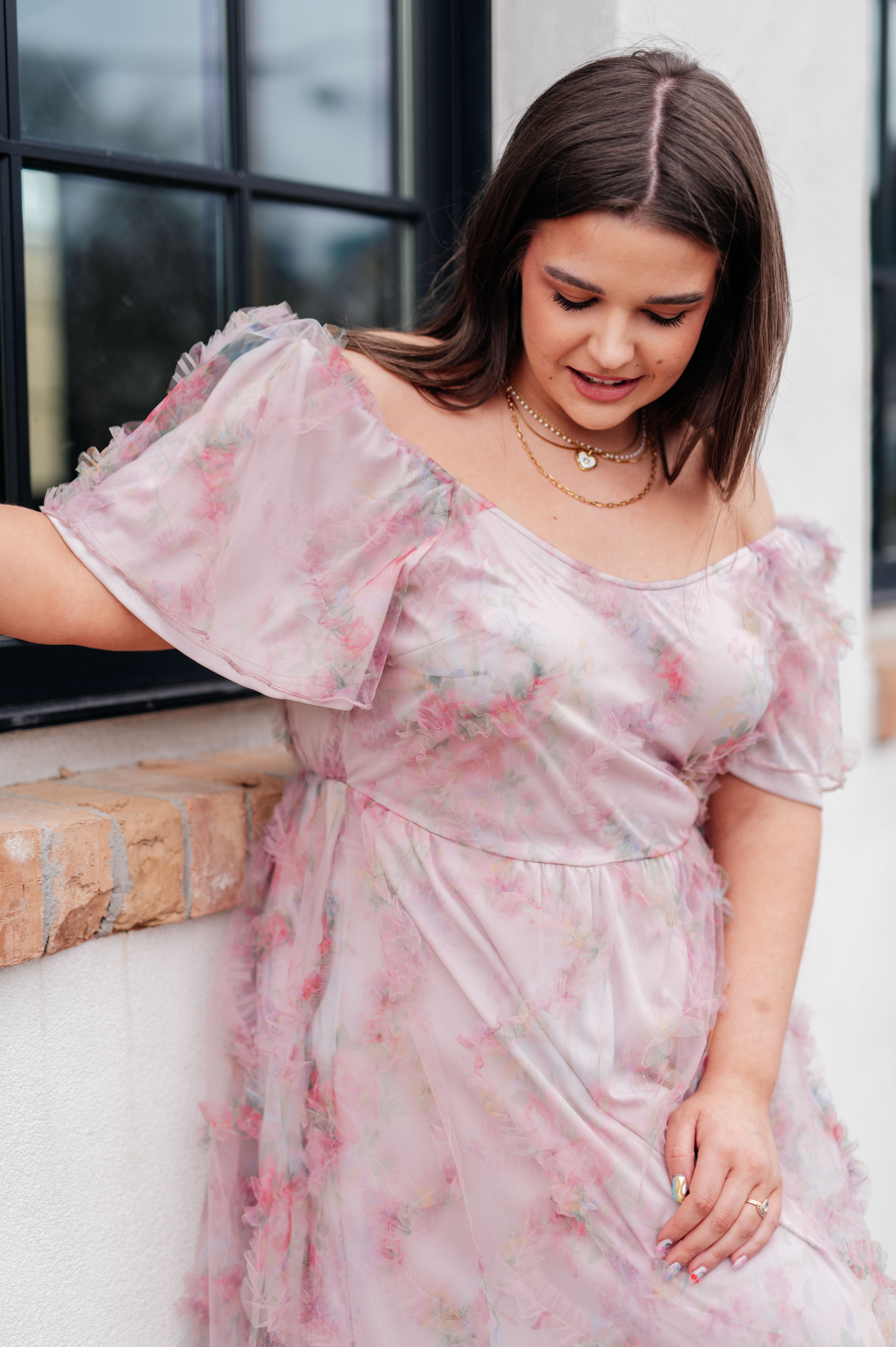 My Little Songbird Fluttersleeve Dress - Elegant Flutter Sleeve Summer Dress for Women | Perfect for Weddings, Parties & Special Occasions