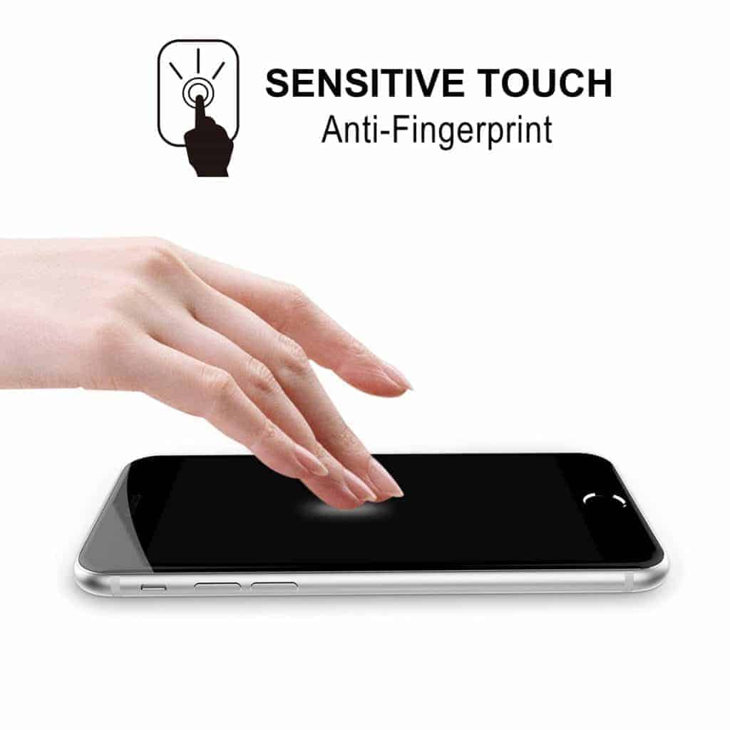 iPhone 8 Plus Screen Protector - 2 Pack Tempered Glass with 9H Hardness, Anti-Scratch & Bubble-Free - Compatible with iPhone 8 Plus (5.5 Inch) - Perfect for Everyday Protection at Work, Home & Travel