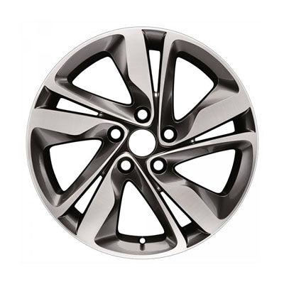 17 Inch Hyundai Elantra OEM Machined Alloy Wheels ALY070860 (2014-2016) - Perfect for Replacement & Car Upgrades | Fits Models with 529103Y500 Part Number